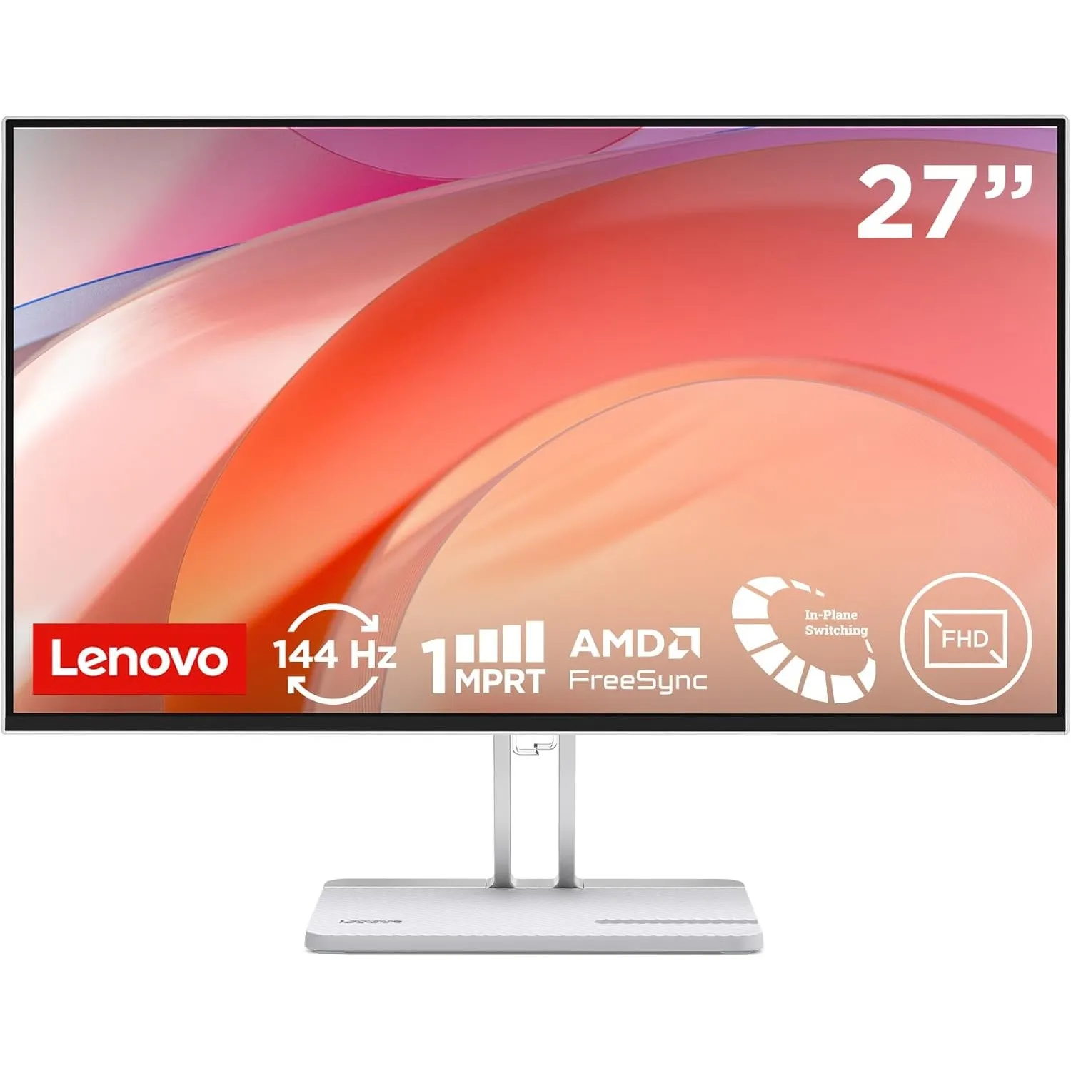 Lenovo L27-4C | Monitor | 27" Full HD | 144Hz | IPS | HDMI 1.4 | VGA