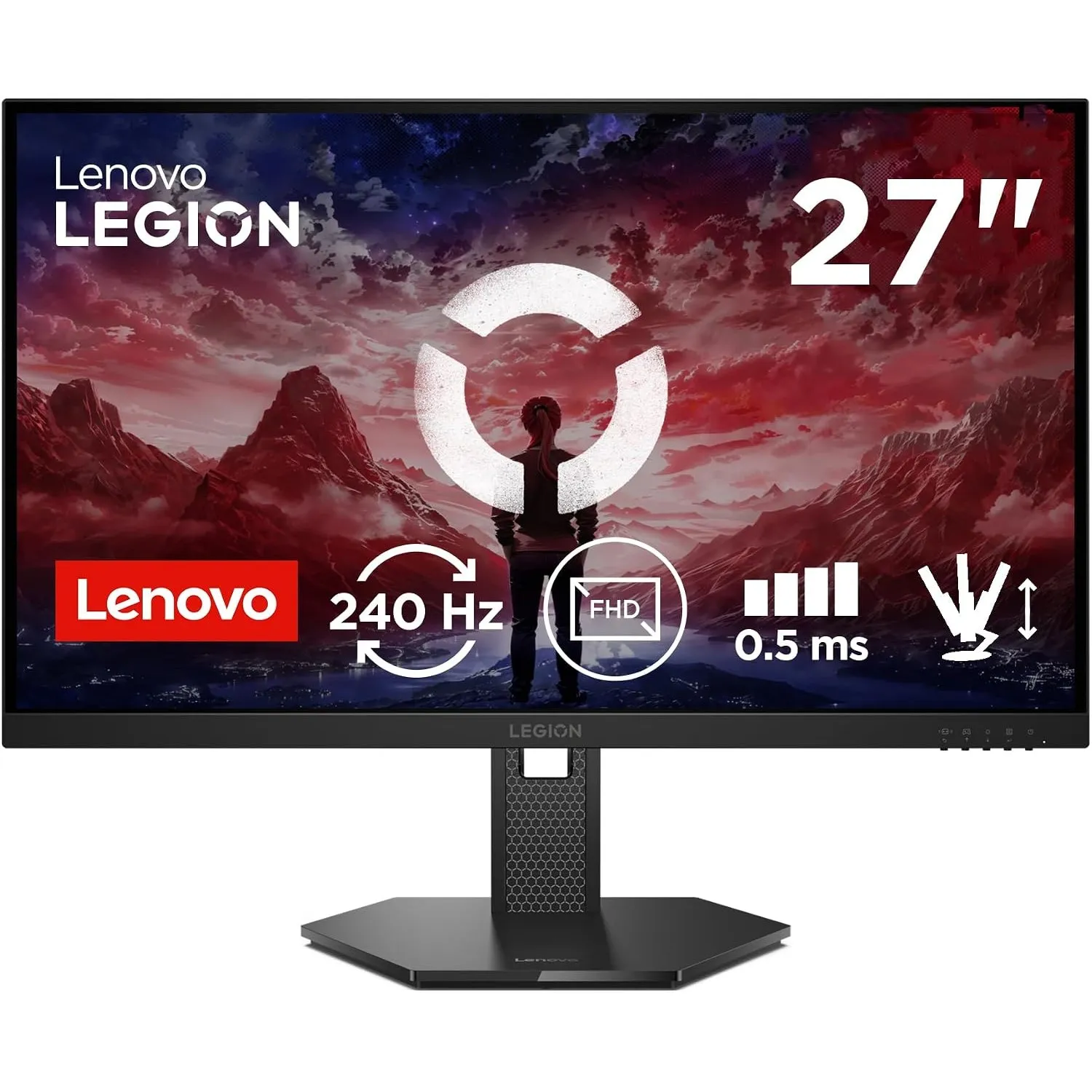 Lenovo Legion 27-10 | 27" Full HD Gaming Monitor | 240 Hz | 0.5ms