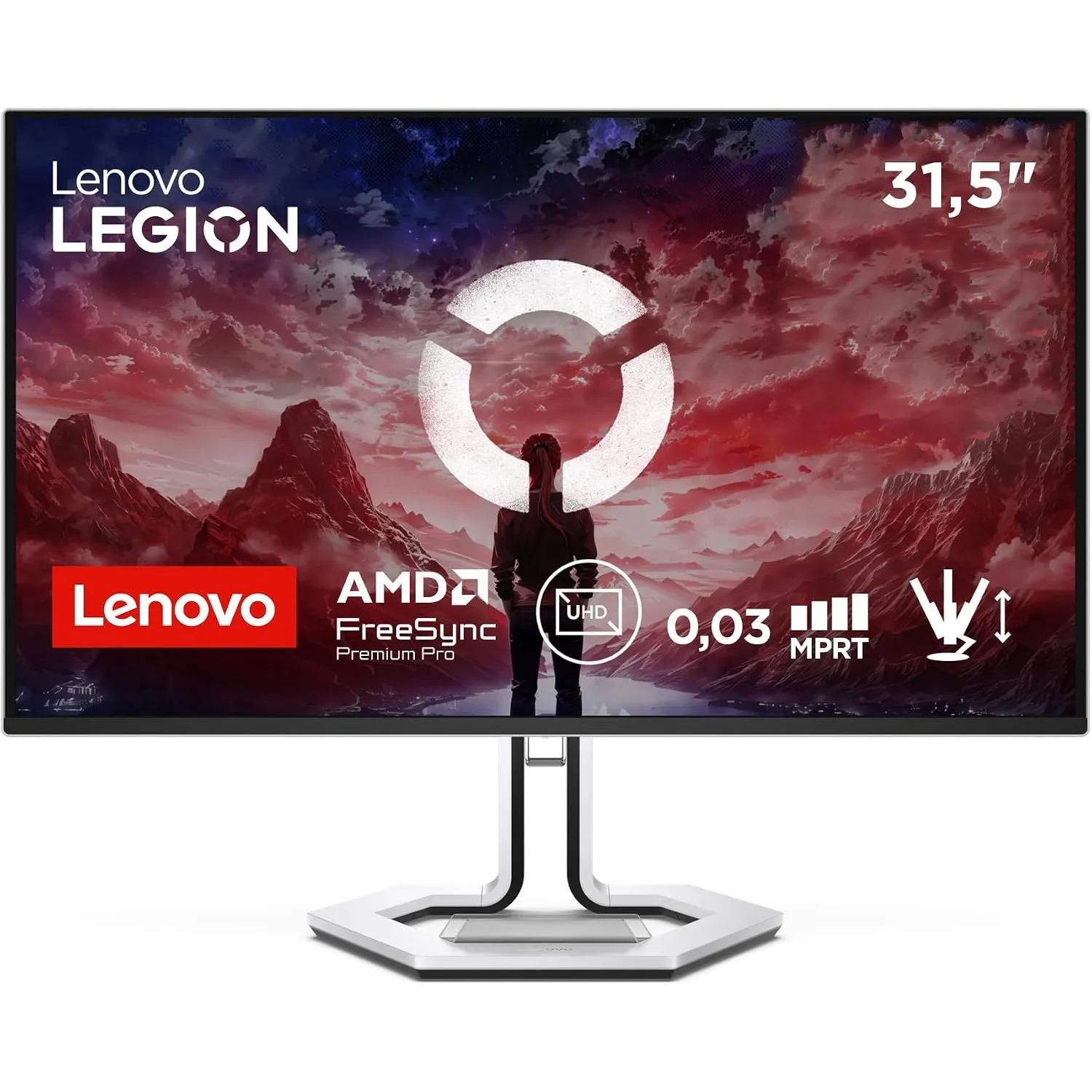 Lenovo Legion Pro 32UD-10 | 31.5" UHD OLED Gaming Monitor | 240 Hz | 0.03ms