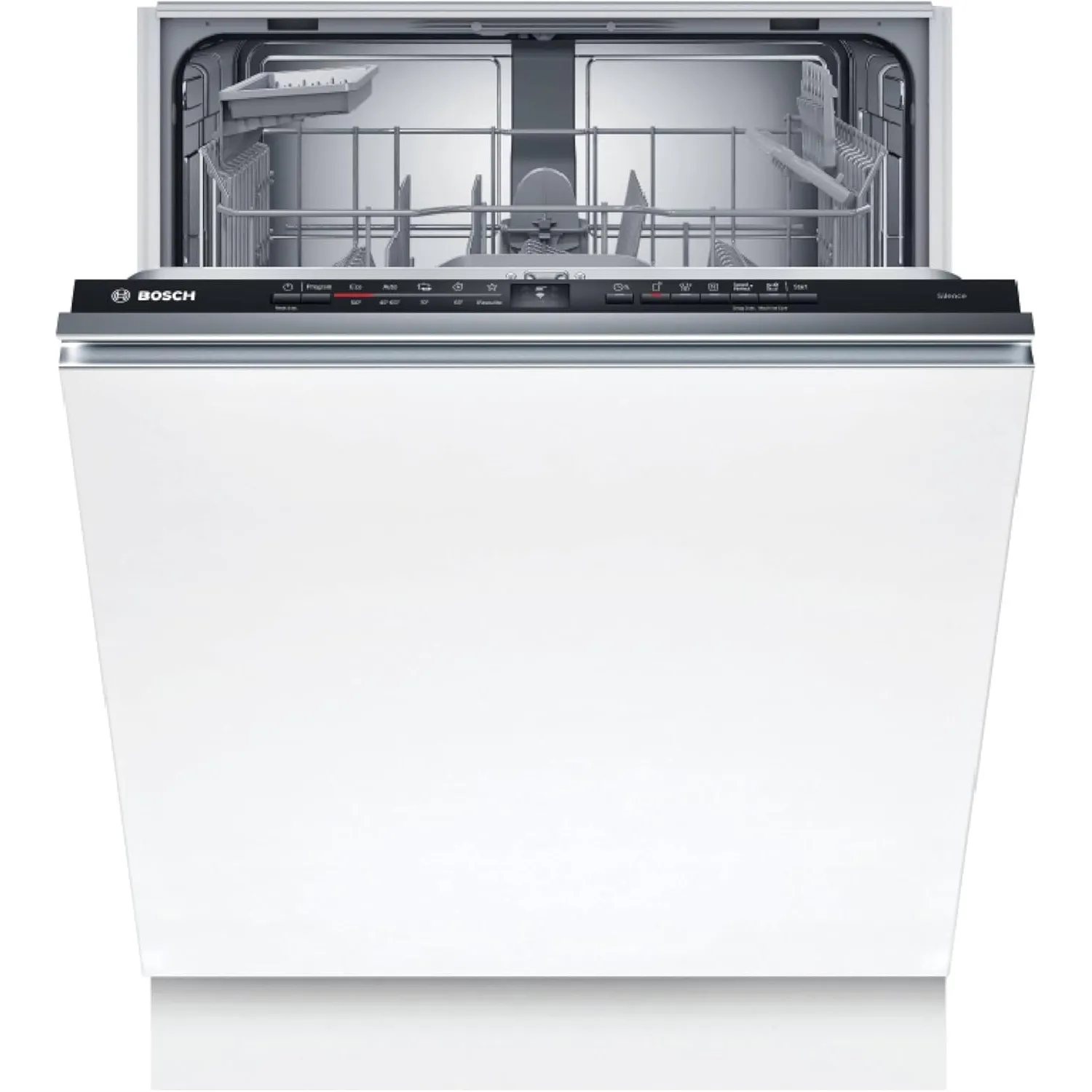 Bosch SMV2HTX08E Serie 2 Vollintegrierter Geschirrspüler, 60 cm, Smart Start, Info Light, Geprüfte Hygiene Qualität, Aq…