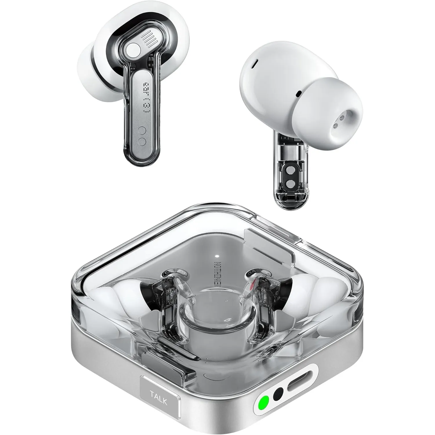 Nothing Ear (3) Kabellose In-Ear Kopfhörer, Adaptive Geräuschunterdrückung, LDAC Hi-Res Audio, Super Mic, IP54, Schnell…