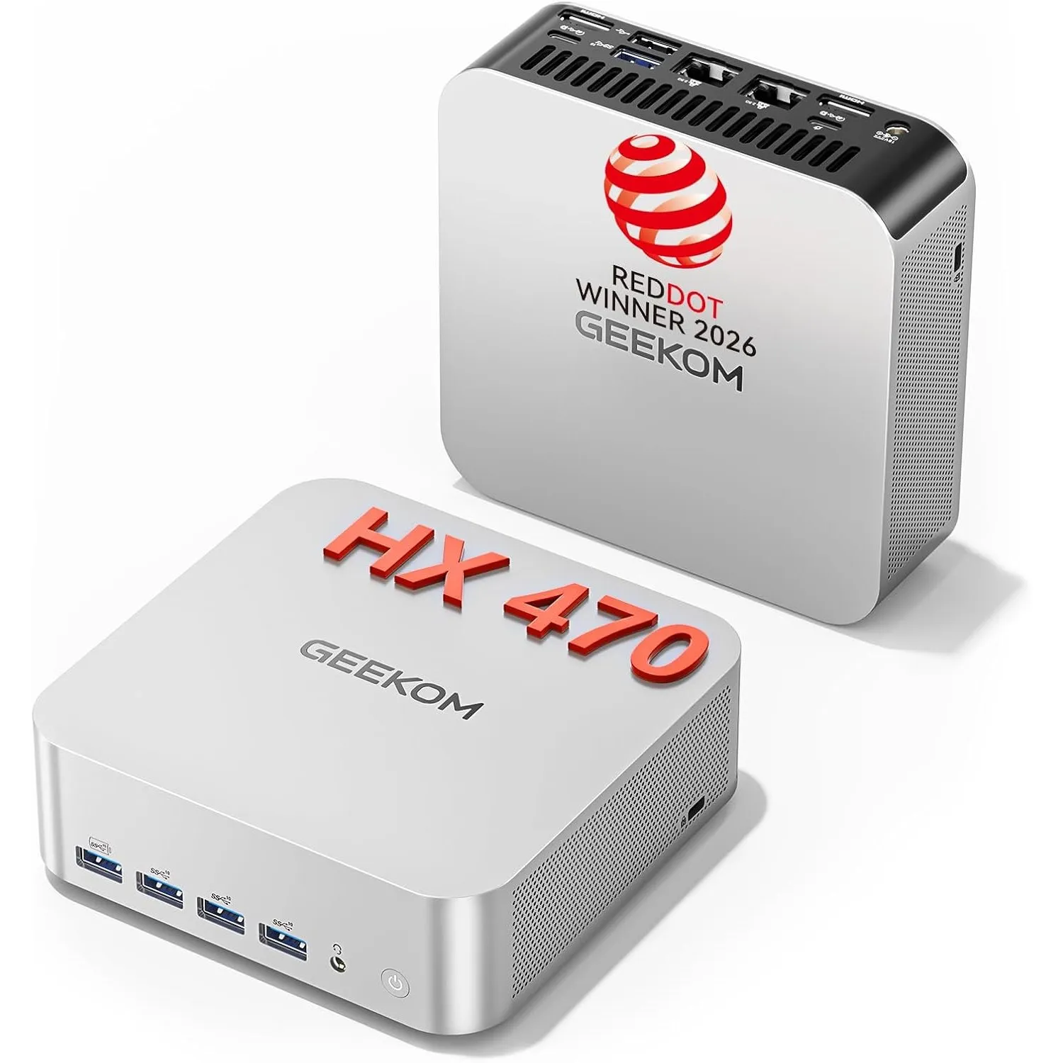 GEEKOM AI Mini PC A9 Max mit AMD Ryzen AI 9 HX 470, 32GB DDR5 2TB SSD