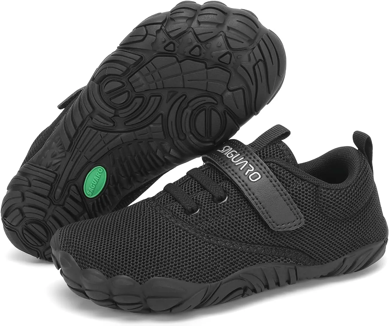 SAGUARO Kinder Barfußschuhe Leicht rutschfest Traillaufschuhe, Gr. 24-36