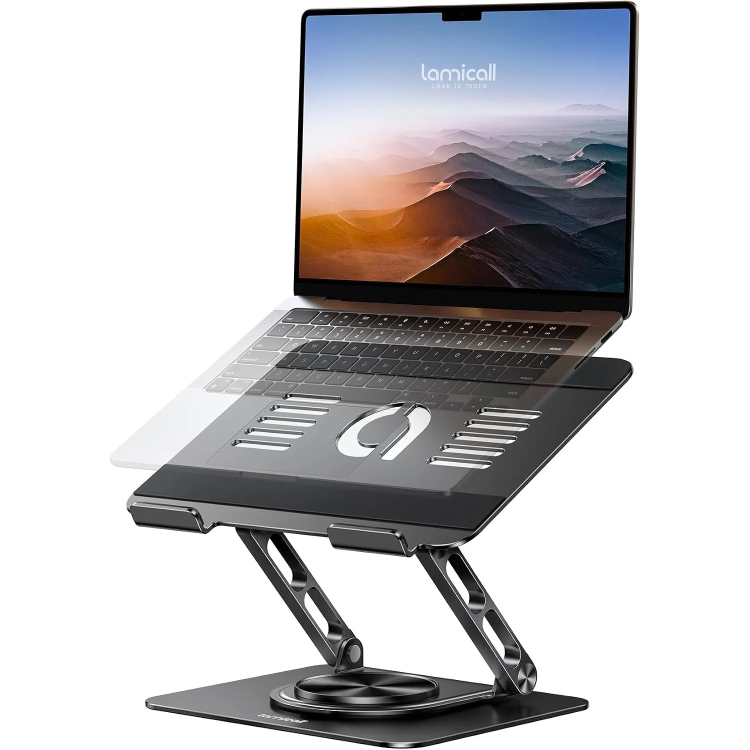 Lamicall Laptop Ständer, Alu Laptopständer, Notebook Ständer Schreibtisch