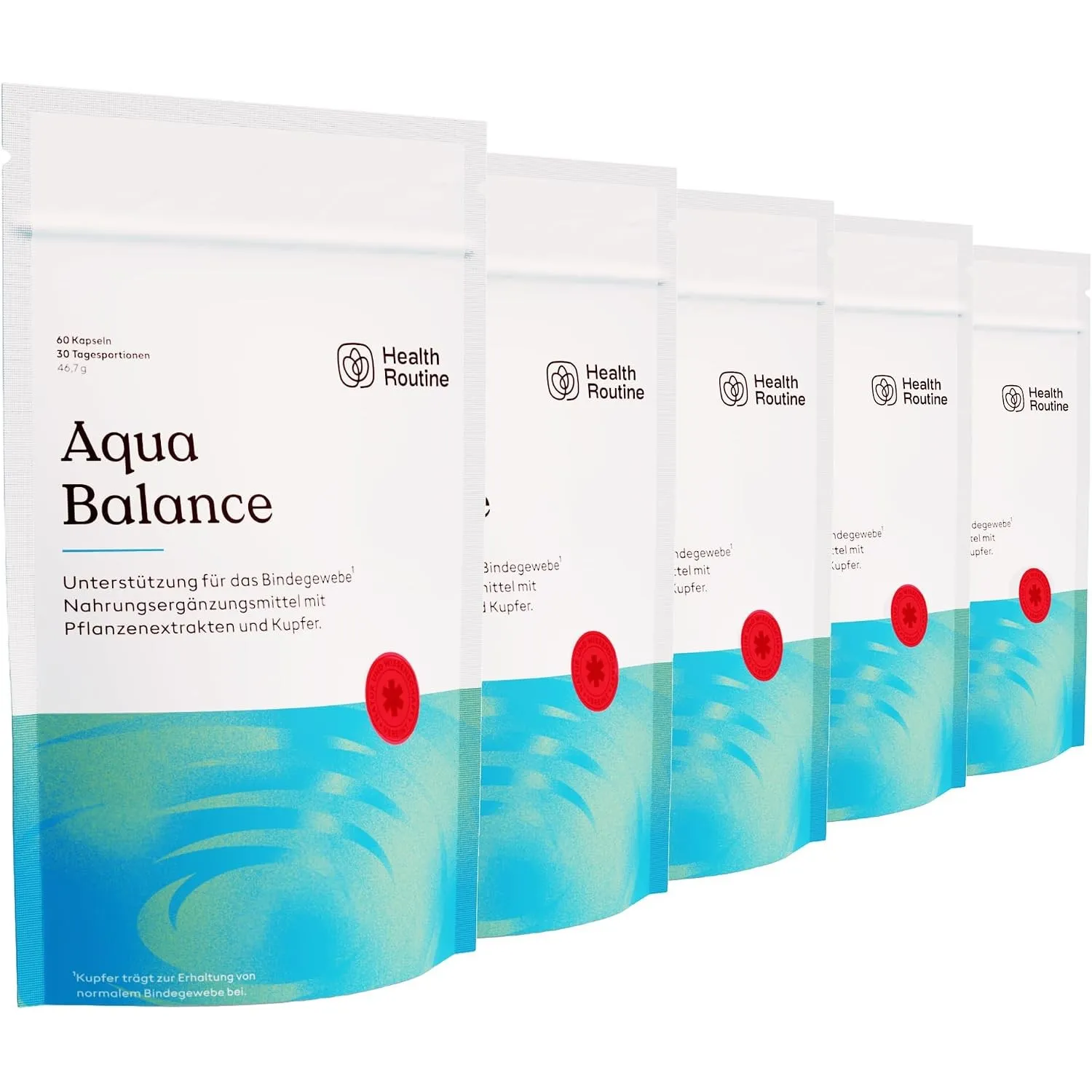 Health Routine Aqua Balance 300 Kapseln — Nahrungsergänzungsmittel mit OPC