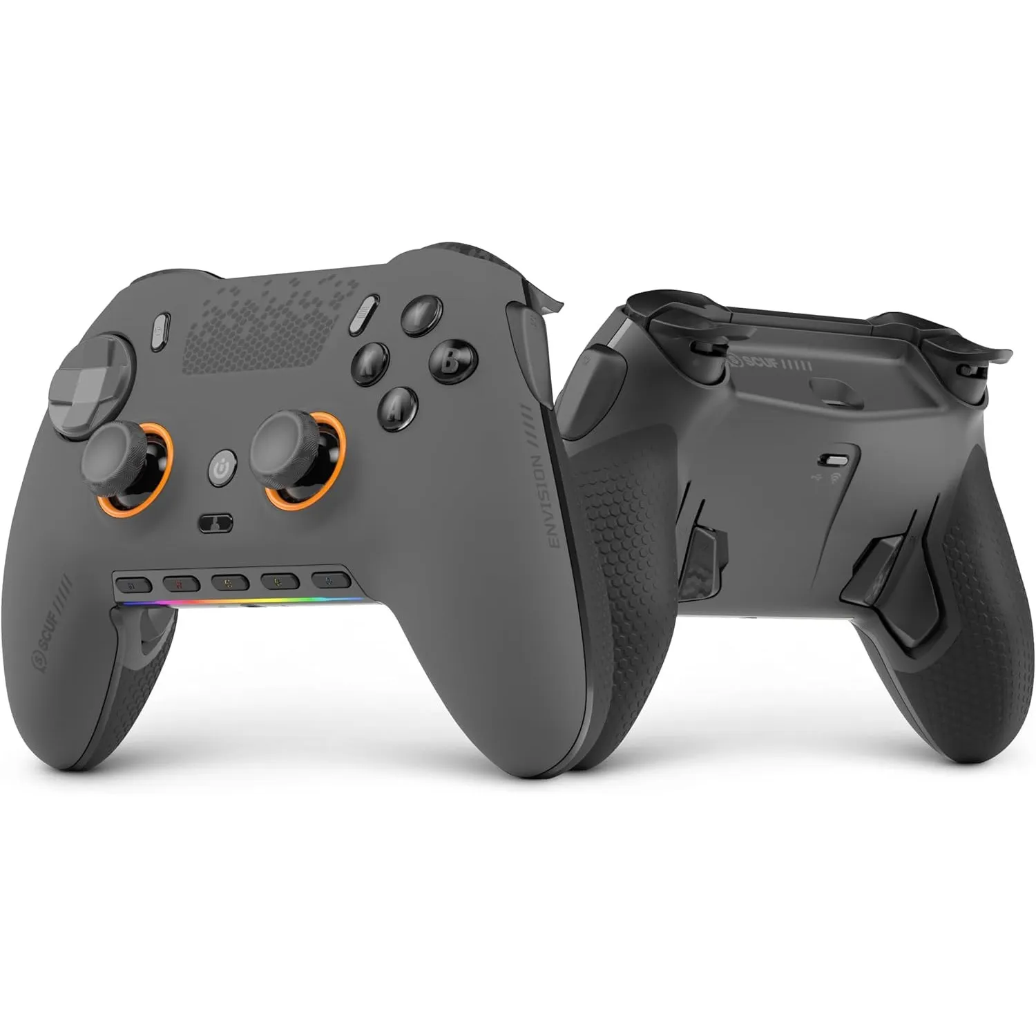 Scuf ENVISION PRO V2 (2025) Kabelloser PC Gaming-Controller – Stahlgrau