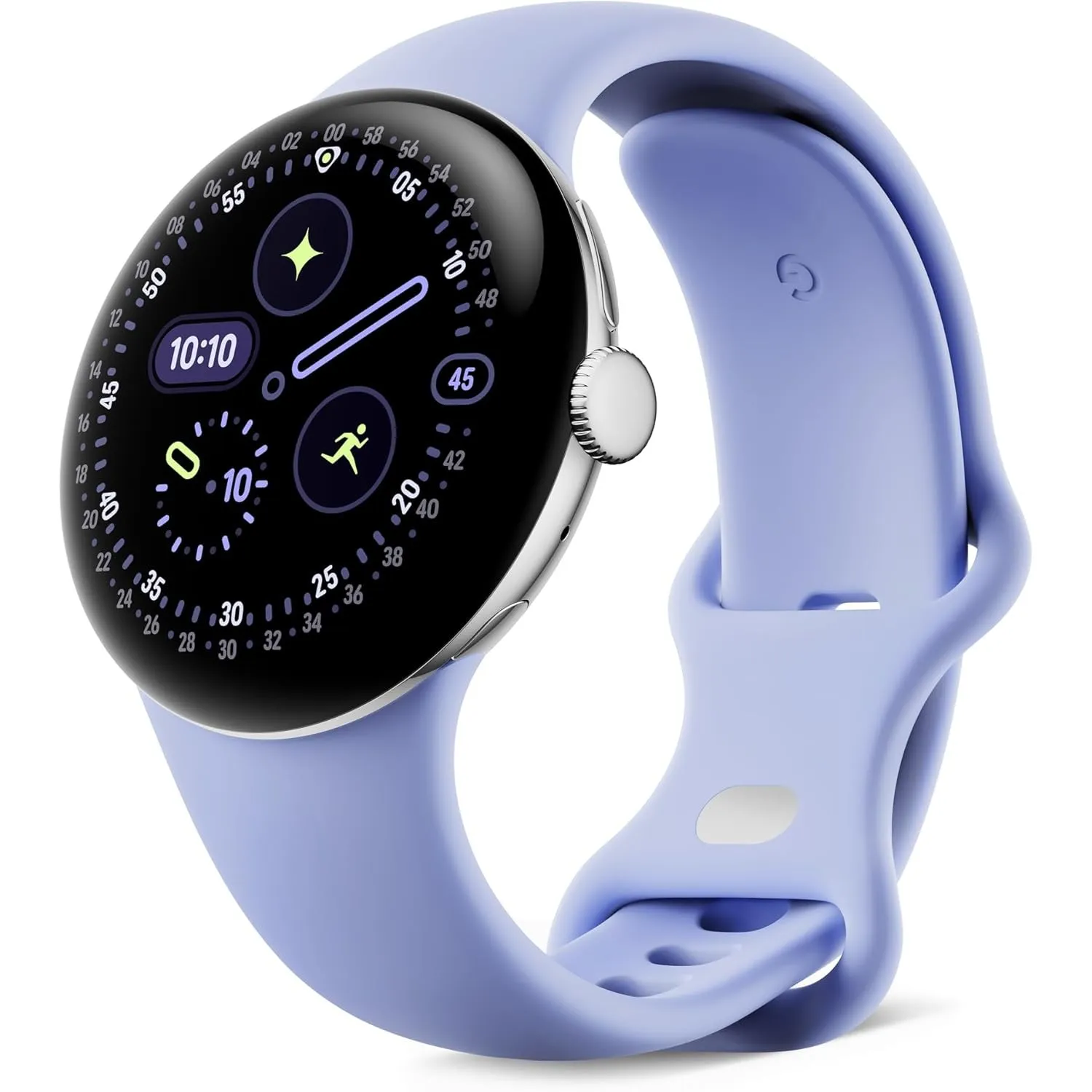Google Pixel Watch 4 (41 mm) – Android-Smartwatch mit gewölbtem Display und Fitness-Tracking und Unterstützung von Gemi…