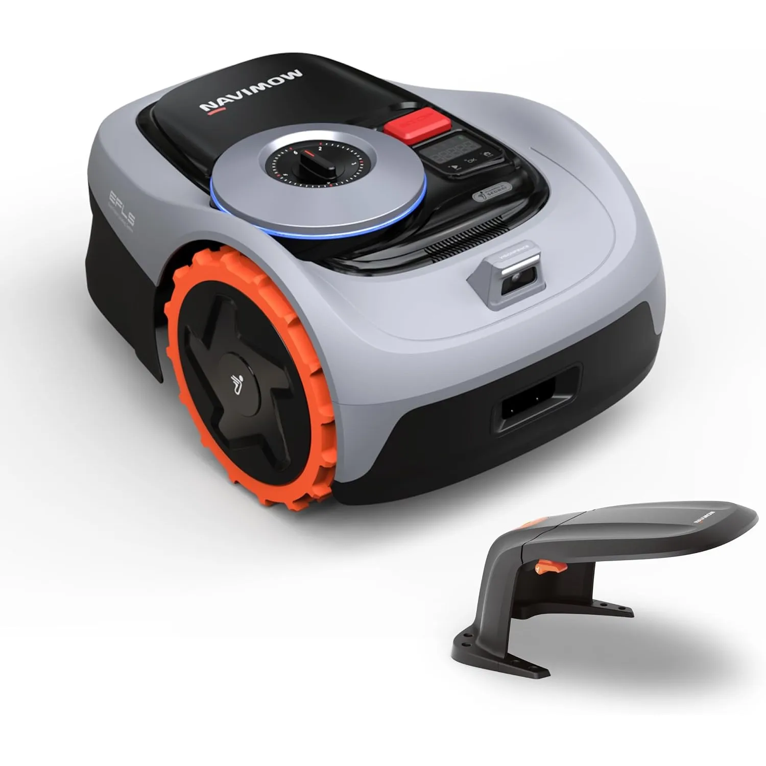 Segway Navimow i105 mit Garage, Mähroboter ohne Begrenzungskabel, 500 m²