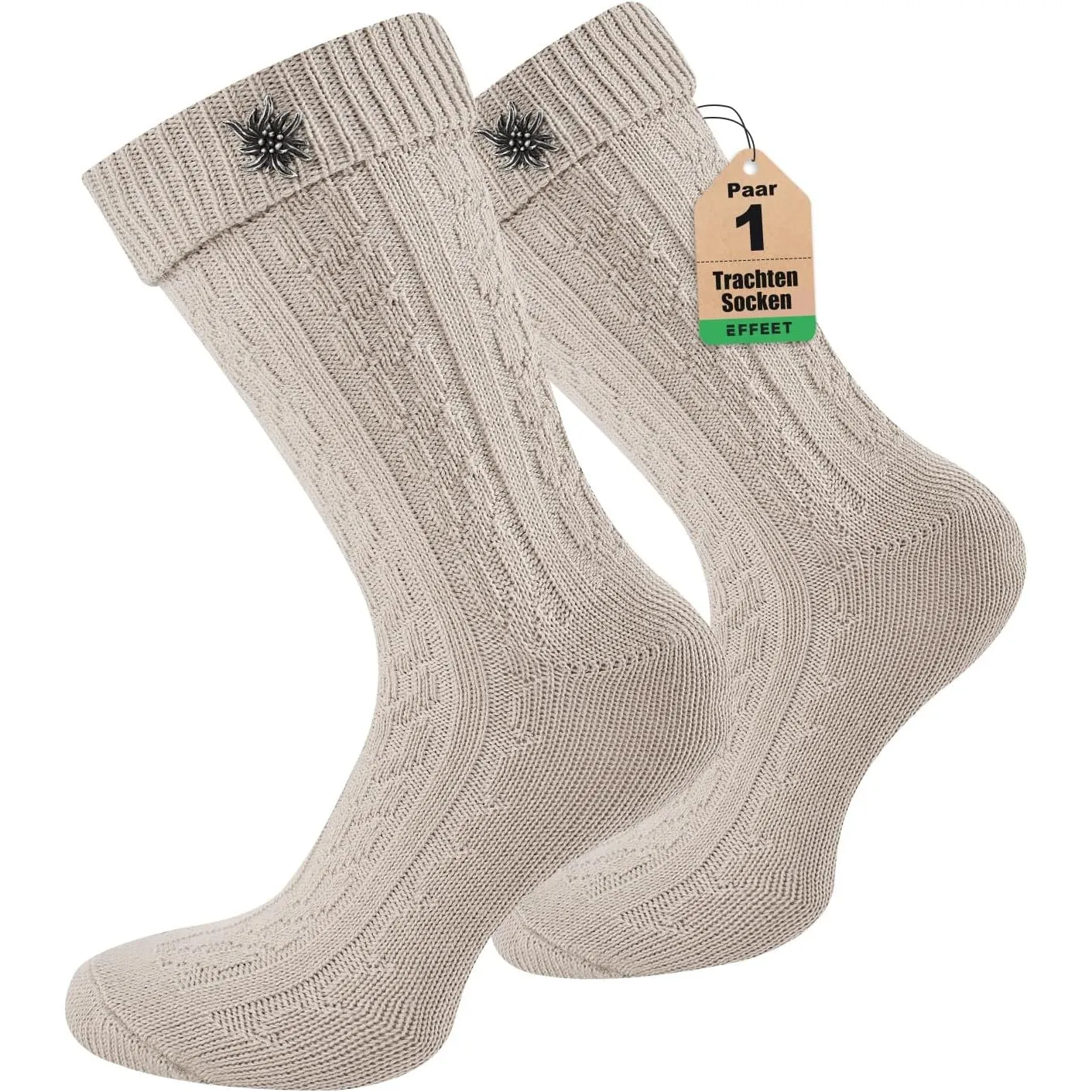 Kurze Trachtensocken für Herren & Damen, 1 Paar