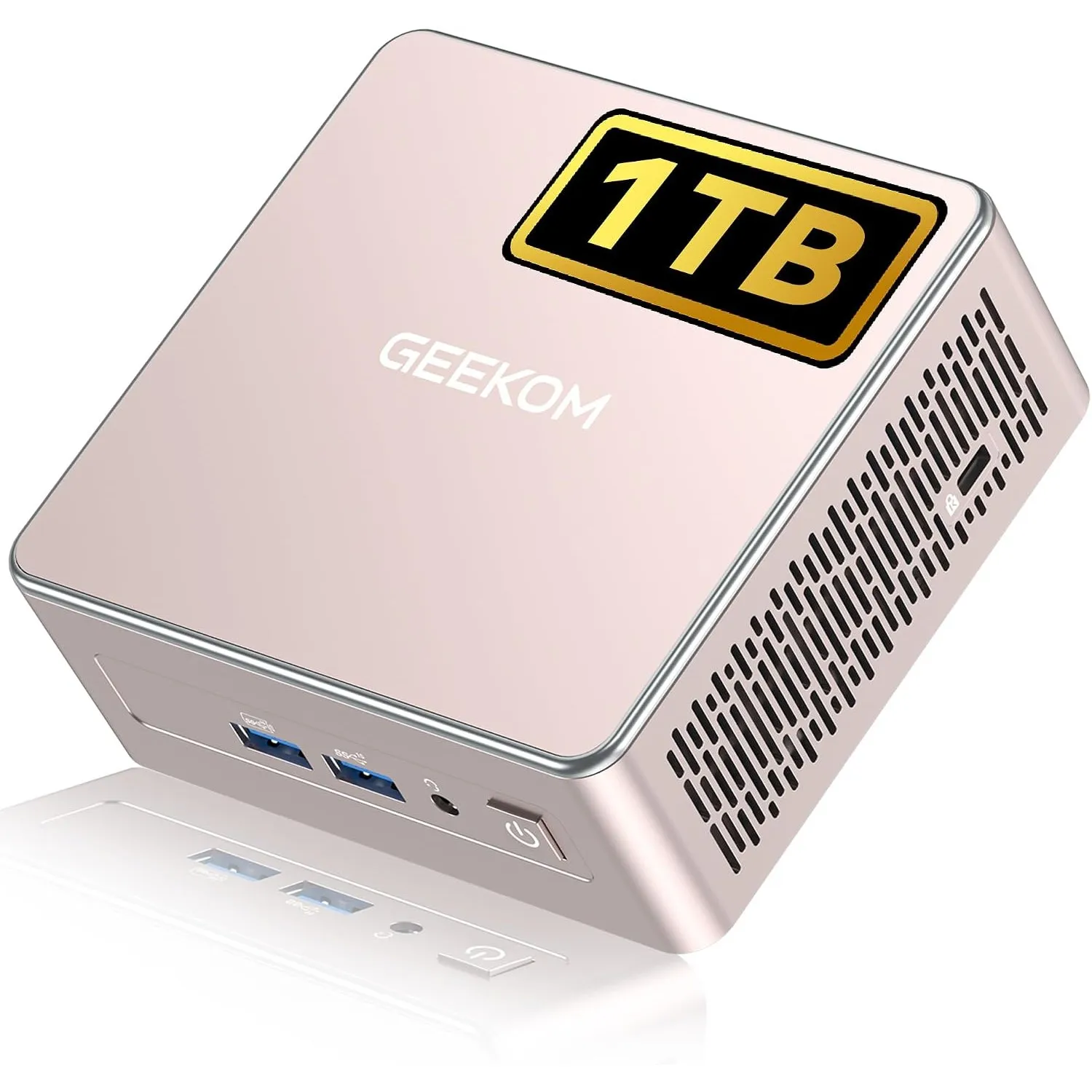 GEEKOM Business Mini PC A5, AMD Ryzen 5 7430U, 16GB DDR4 1TB SSD(max 4TB)