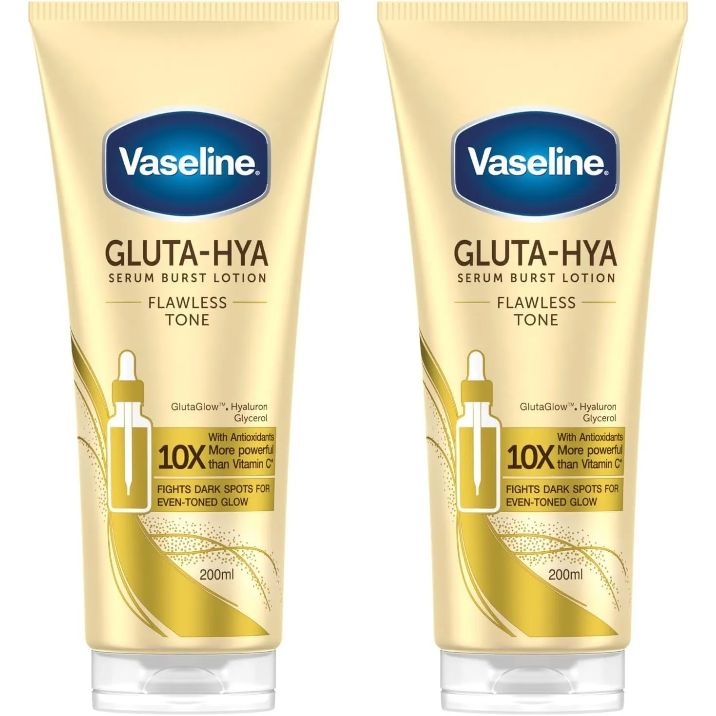 Vaseline Gluta-Hya Flawless Tone, Antioxidantienreiche Feuchtigkeitslotion, Gegen Pigmentflecken, Mit Leichter Textur, …