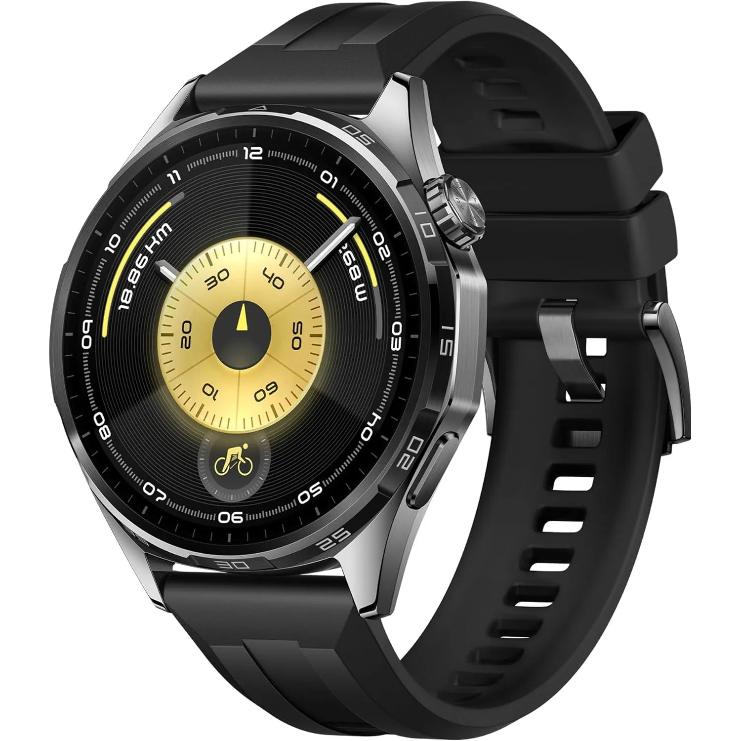 HUAWEI Watch GT 6 Smartwatch, GPS, 1,47" AMOLED-Display, Bis zu 21 Tage Akku，Radfahren, 100+ Sportmodi, Kompatibel mit …