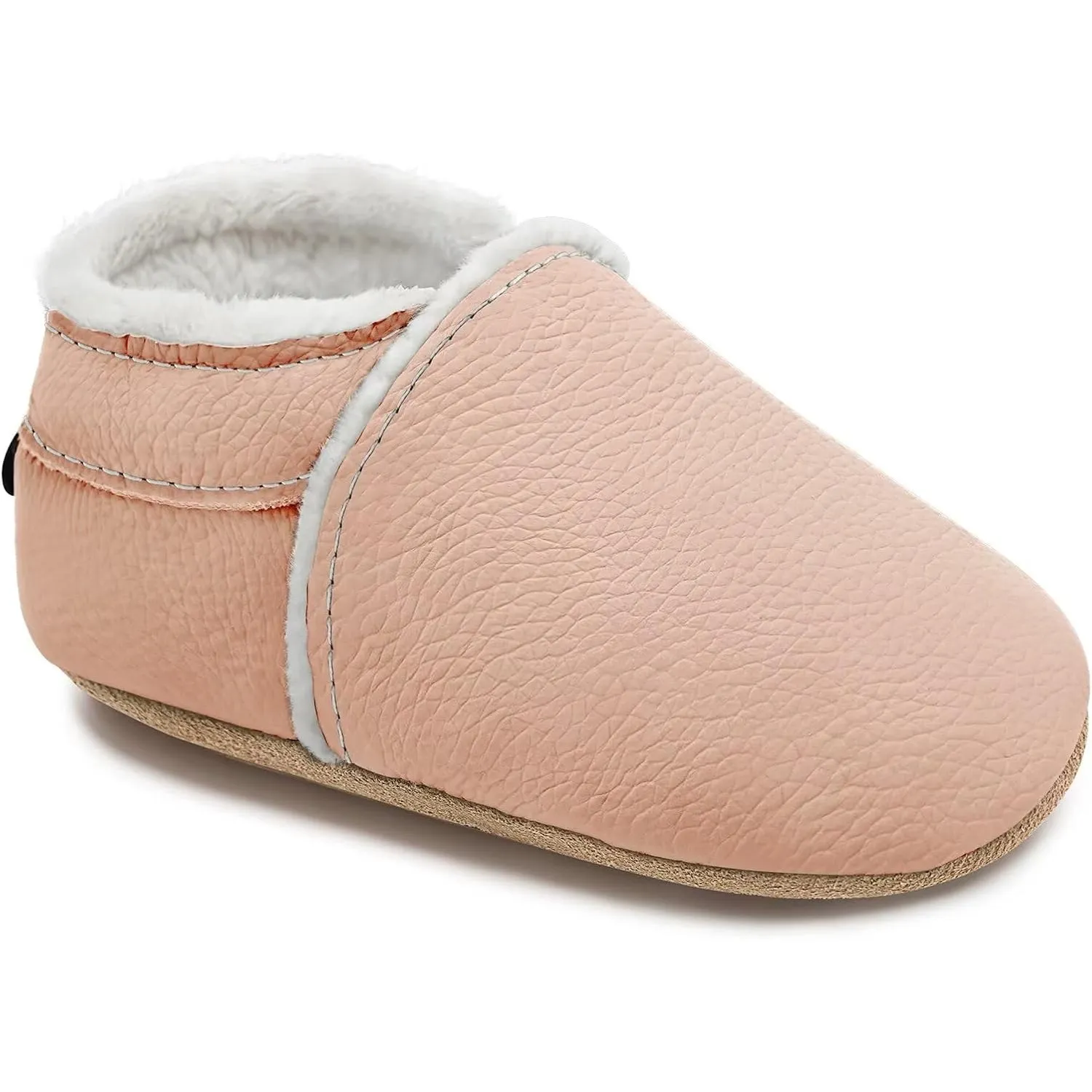 HMIYA Krabbelschuhe Babyschuhe Leder Lauflernschuhe