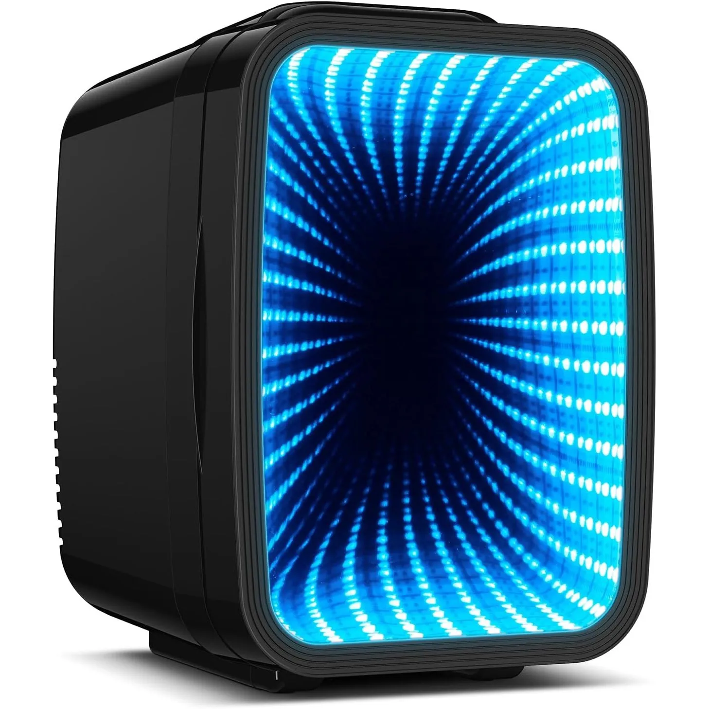 BEICHEN Mini Kühlschrank, 4L / 6 Dosen Leise Minikühlschrank Mit 7 RGB | 2 in 1 Kühl- und Warmhaltefunktion für Getränk…