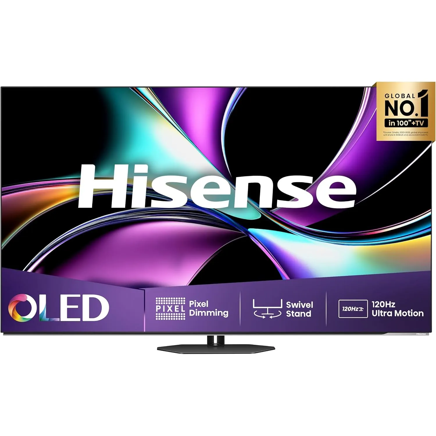 Hisense 65A85Q 164cm (65 Zoll) Fernseher, 4K UHD OLED Smart TV,120Hz, HDMI 2.1, Game Mode Pro, AMD FreeSync Premium, Do…