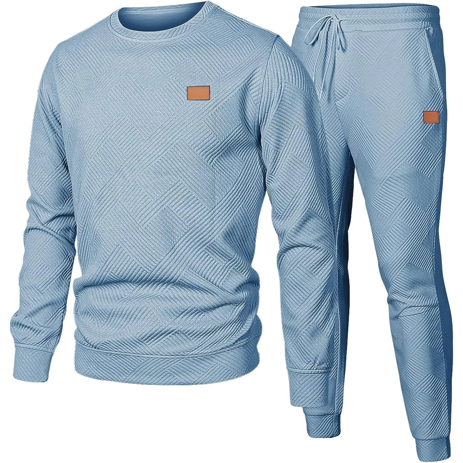 JMIERR Herren Jogginganzug Set 2-Teiliger Trainingsanzug