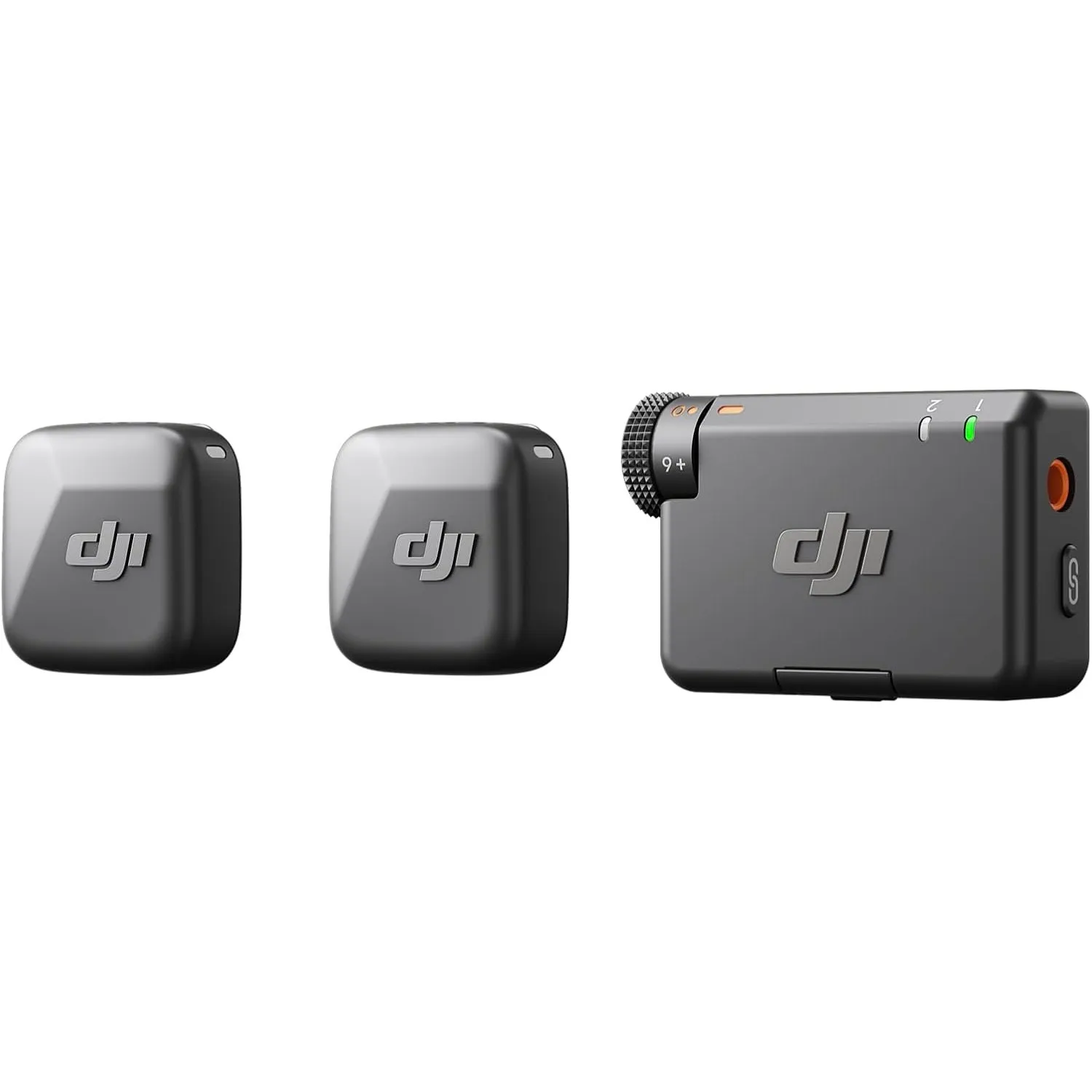 DJI Mic Mini (2 Sender + 1 Empfänger), Detailreicher Klang, Kabelloses Lavaliermikrofon für Kamera/Android, 2-Personen-…
