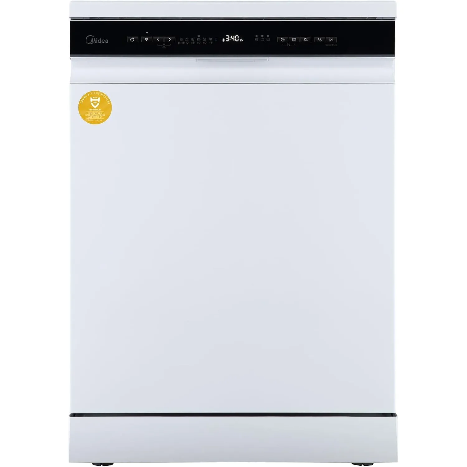 Midea Spülmaschine 60cm Freistehend & Unterbaufähig 14 Maßgedecke Weiß