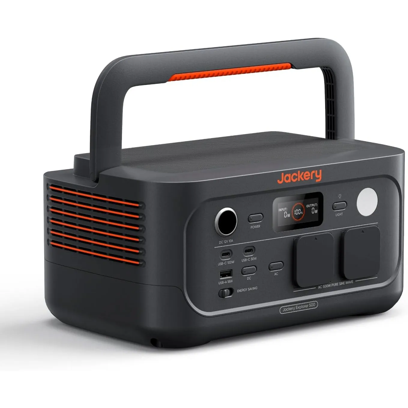 Jackery Explorer 500 V2 Tragbare Powerstation, 512Wh Solargenerator 230V/500W (Spitze 1000W) mit Schnellladung, LiFePO4…