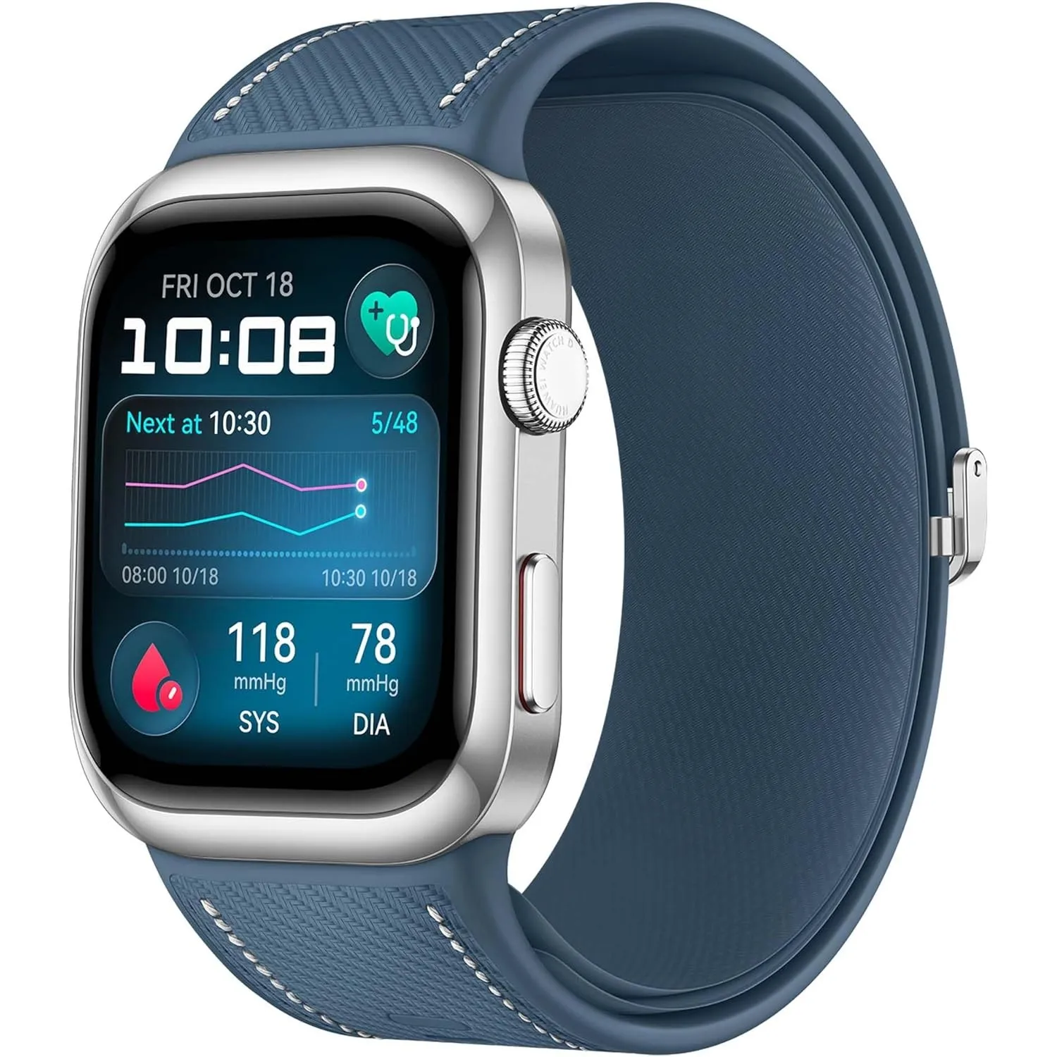 HUAWEI Watch D2 Smartwatch, 1.82" AMOLED, Ambulante Blutdruckmessung, EKG, Schlafatmung, SpO2, smarte Lifestyle-Funktio…