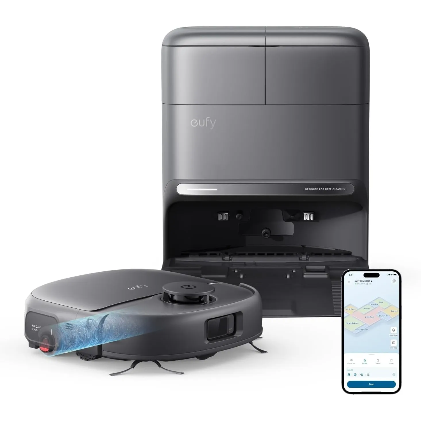 eufy HydroJet C28 Saugroboter mit Wischfunktion, Neuheit 2026 von Anker