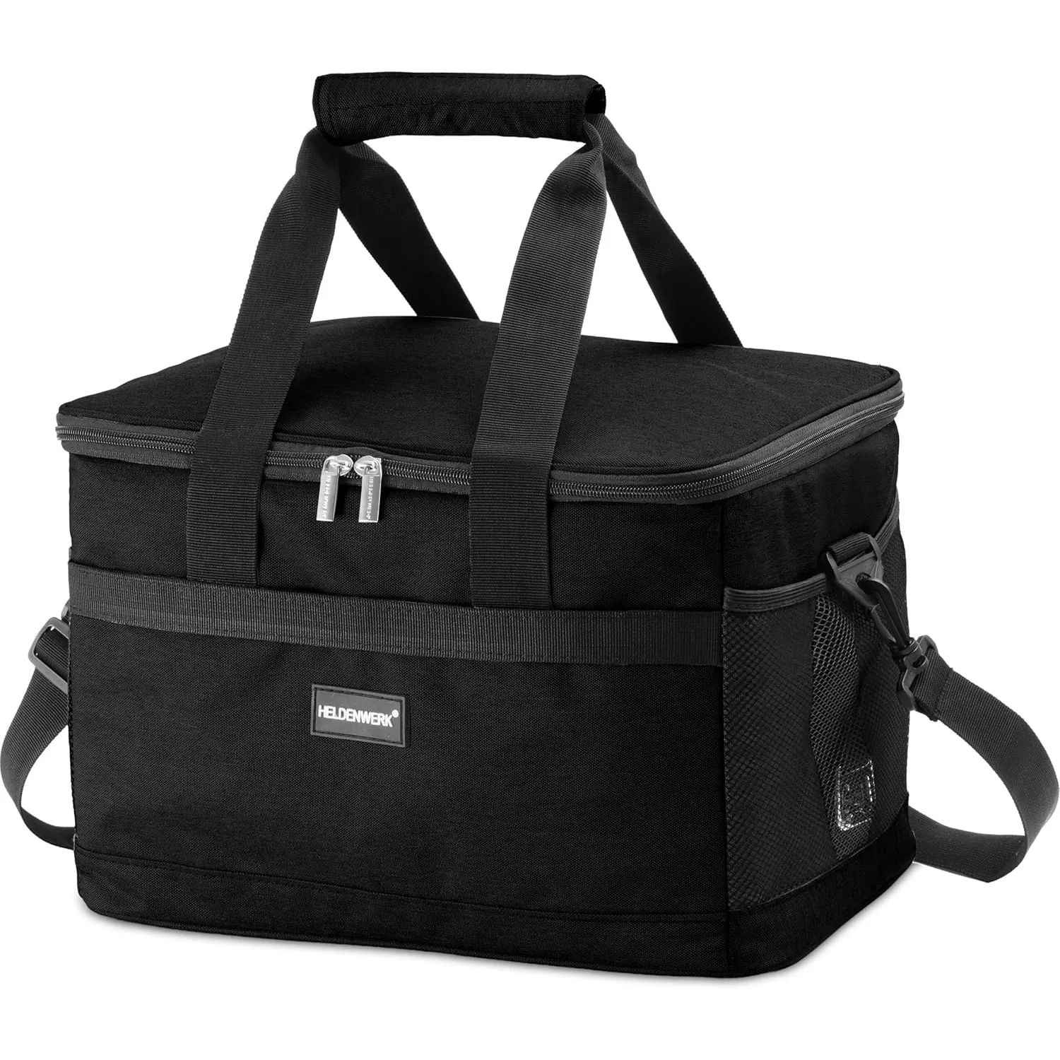 HELDENWERK® Kühltasche groß faltbar bis zu 12h Kühlleistung auslaufsicher | Kühlbox wasserdicht, Lebensmittelecht, Robu…