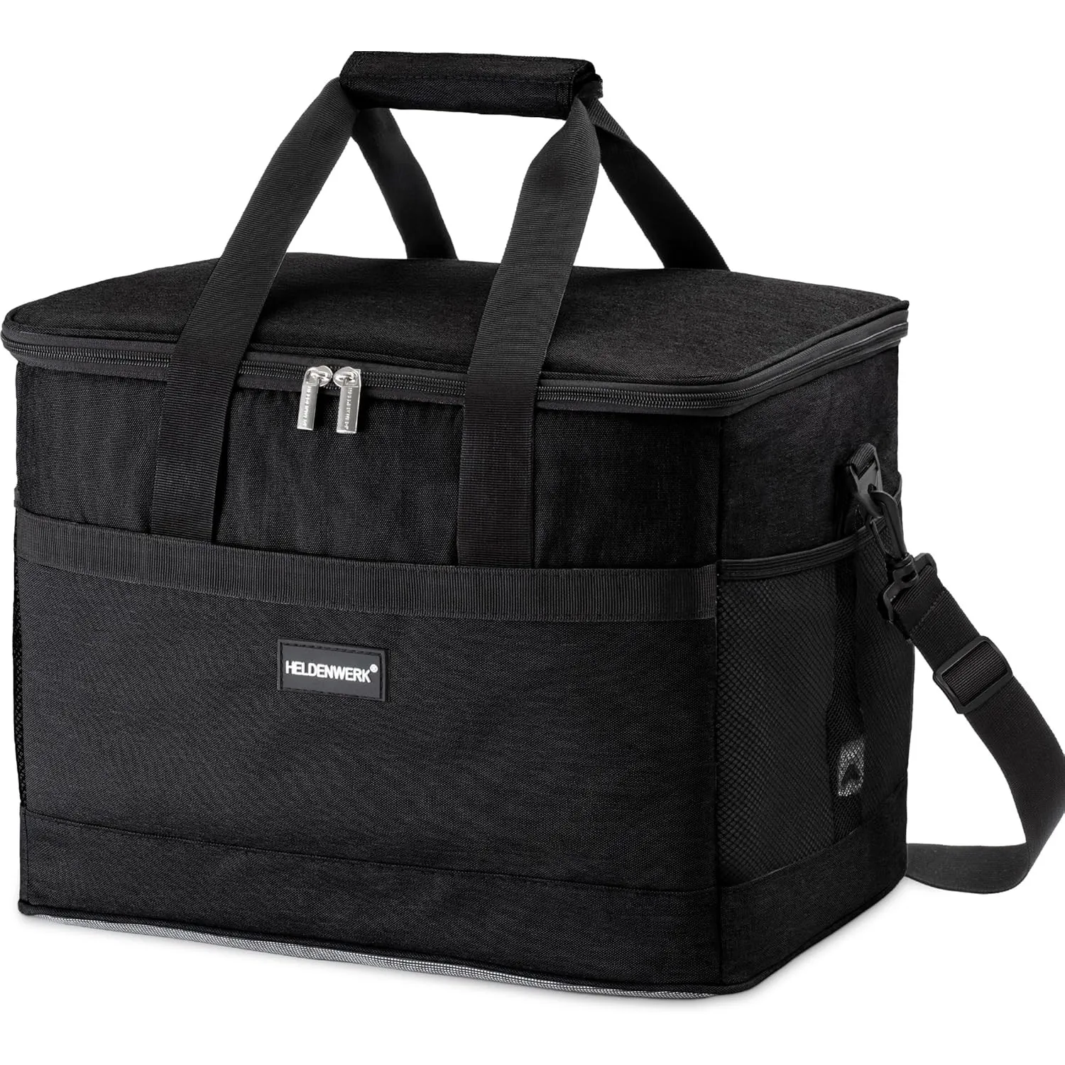 HELDENWERK® Kühltasche groß faltbar bis zu 12h Kühlleistung auslaufsicher | Kühlbox wasserdicht, Lebensmittelecht, Robu…