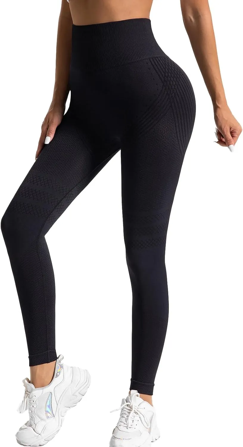 Cellumove Women's 3D Leggings Anti Cellulite Compression Comfortable Compression Leggings Lipedema Push Up Scrunch for …