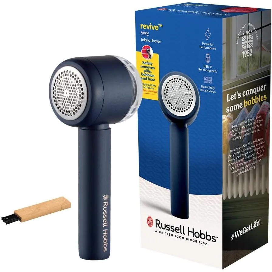 Russell Hobbs Fusselrasierer Elektrisch, USB-C Aufladung, Revive 27660-56
