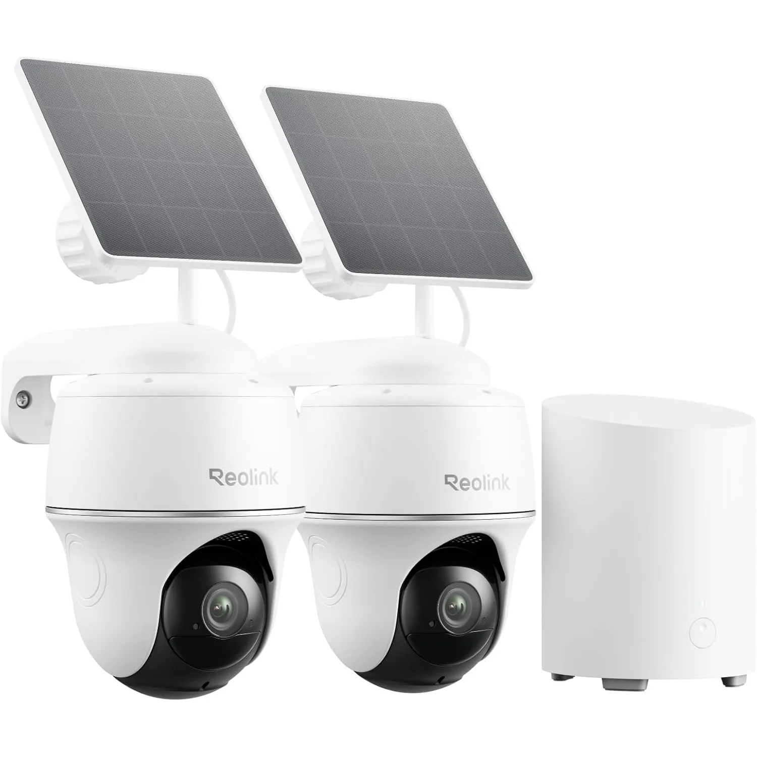 Reolink 2K Überwachungskamera Aussen Akku Solar Set mit 2,4/5 GHz WLAN