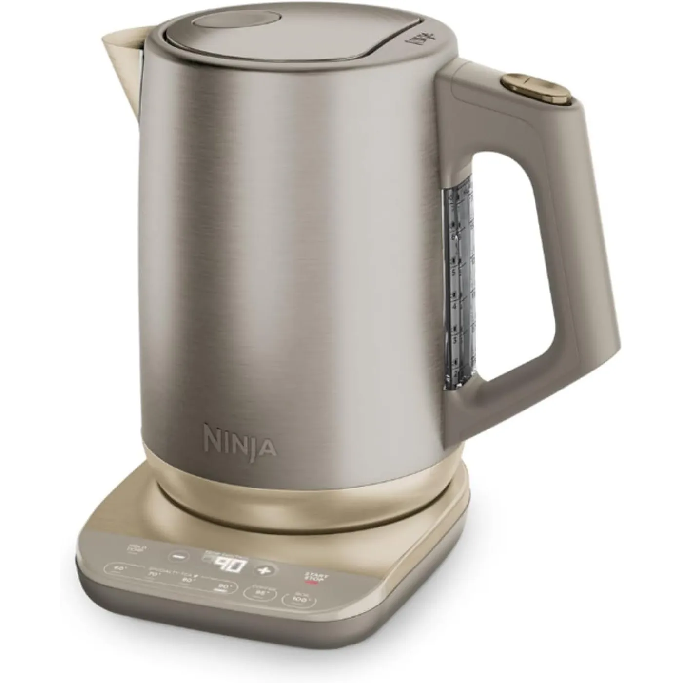 Ninja Perfect Temperature Wasserkocher, 1,7 l, 6 Stufen, Stonegold