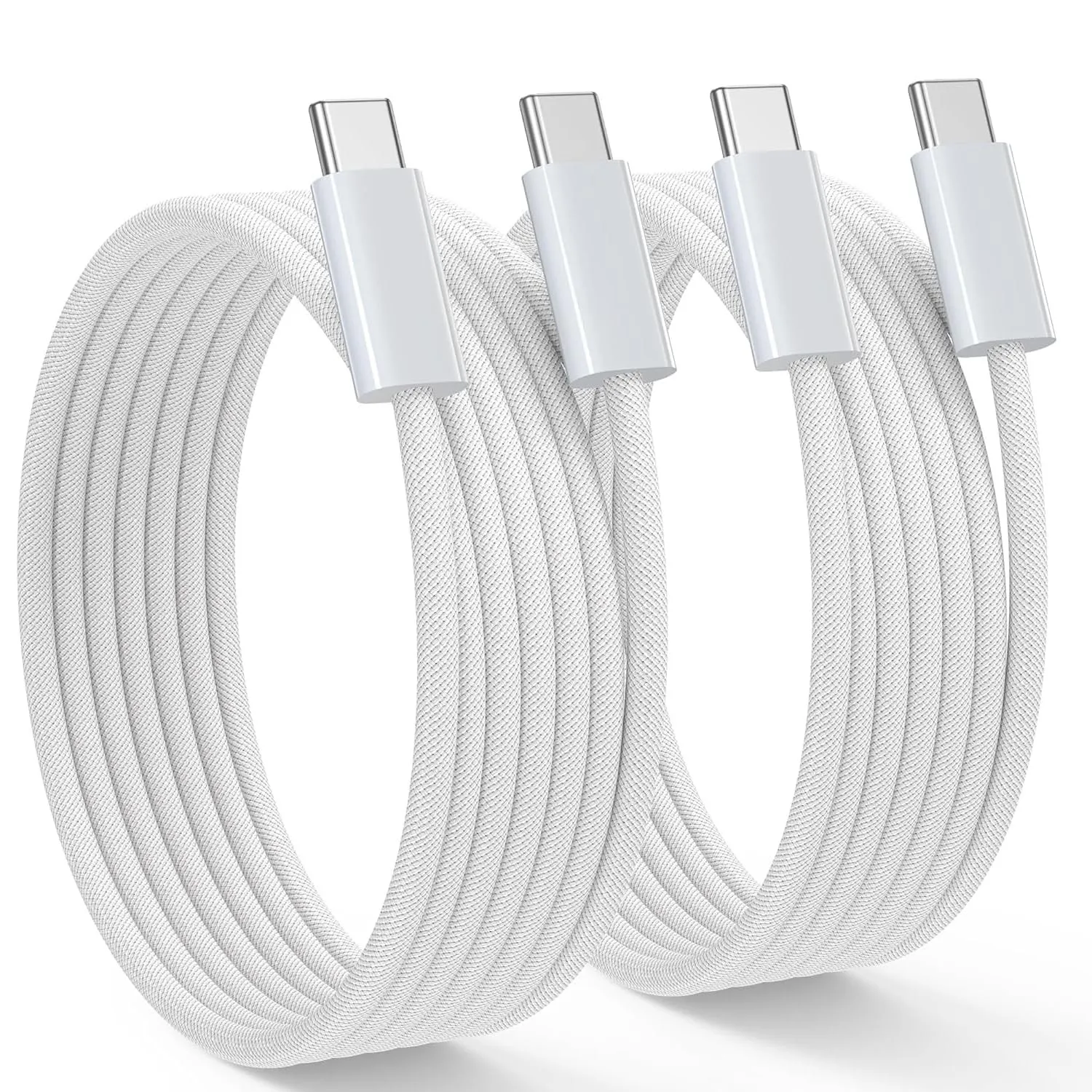 NIBIKIA 60W USB C Kabel 1M 2Stück Schnellladekabel USB C auf USB C Kabel