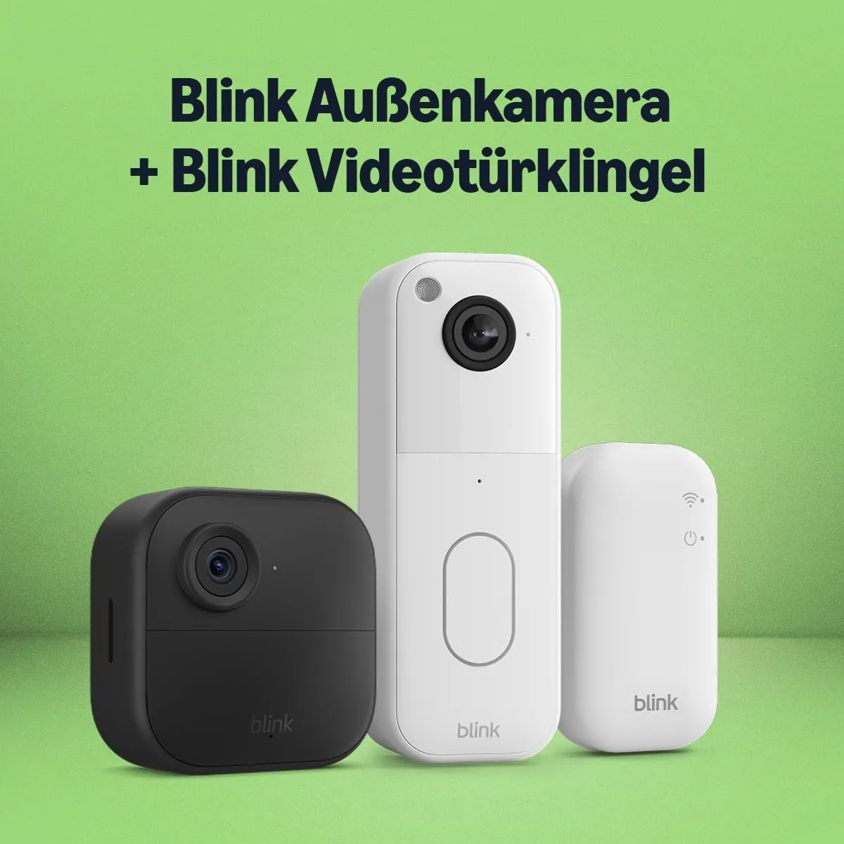Blink Outdoor 4 Kamera mit Blink Videotürklingel, inkl. Sync Module Core