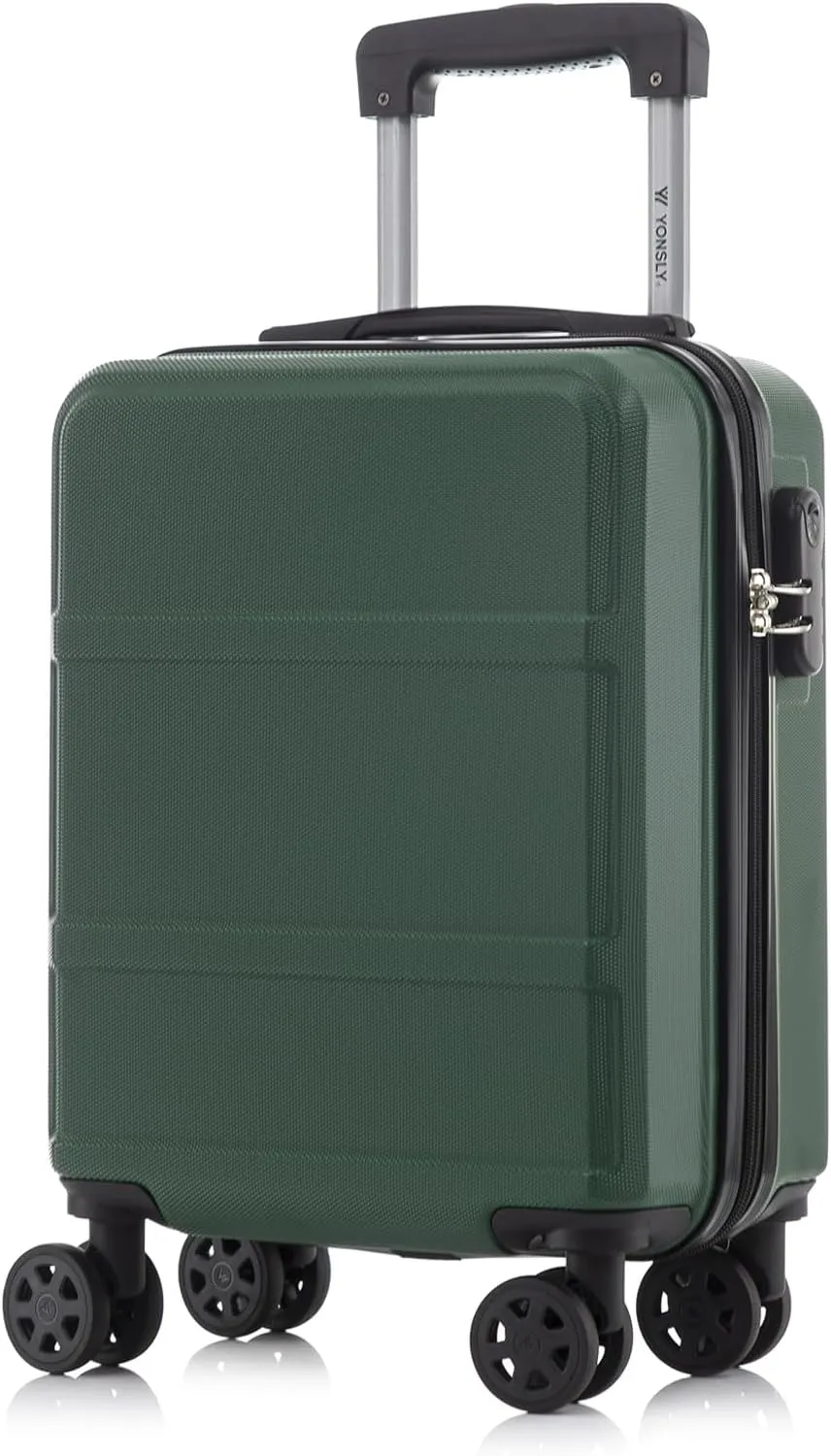Trolley Reisekoffer Travel Suitcase, Rollkoffer Handgepäck, Hartschalenreisekoffer mit 4 Rollen 360°, Zahlenschloss, We…