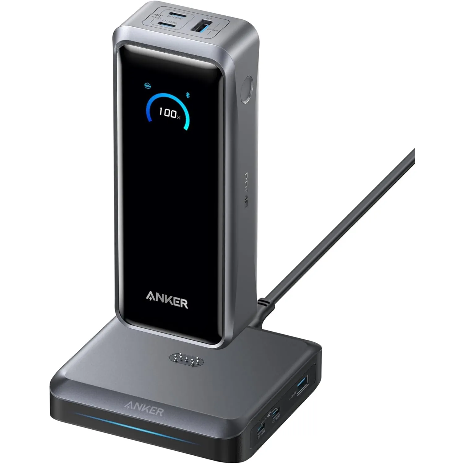 Anker Prime Powerbank mit Ladebasis, 26250mAh 300W Max, mit Display