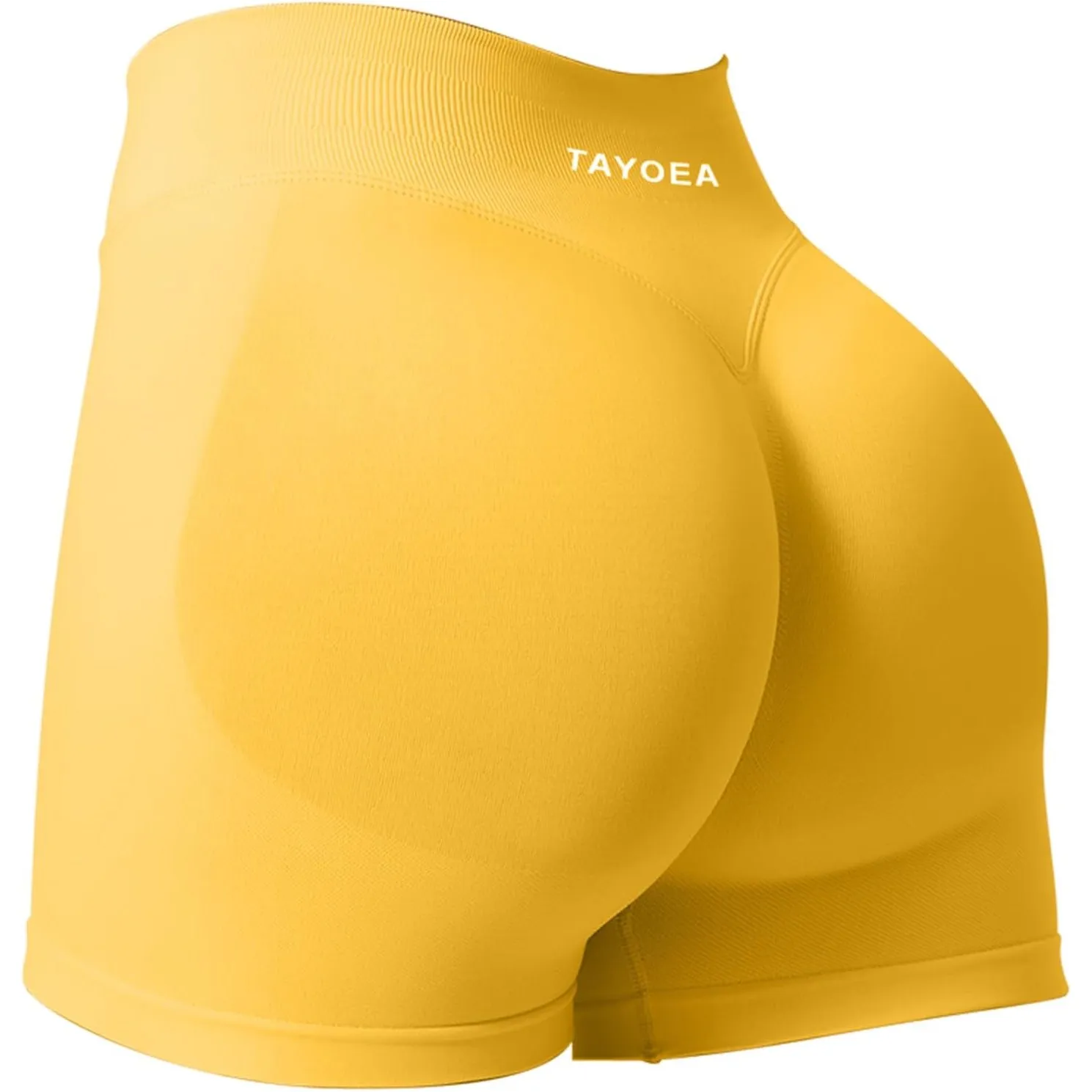 TAYOEA Sport Shorts Damen Scrunch Kurze Sporthose Push Up Kurze Leggings Butt Lifting Gym Short Nahtlose Workout Radler…