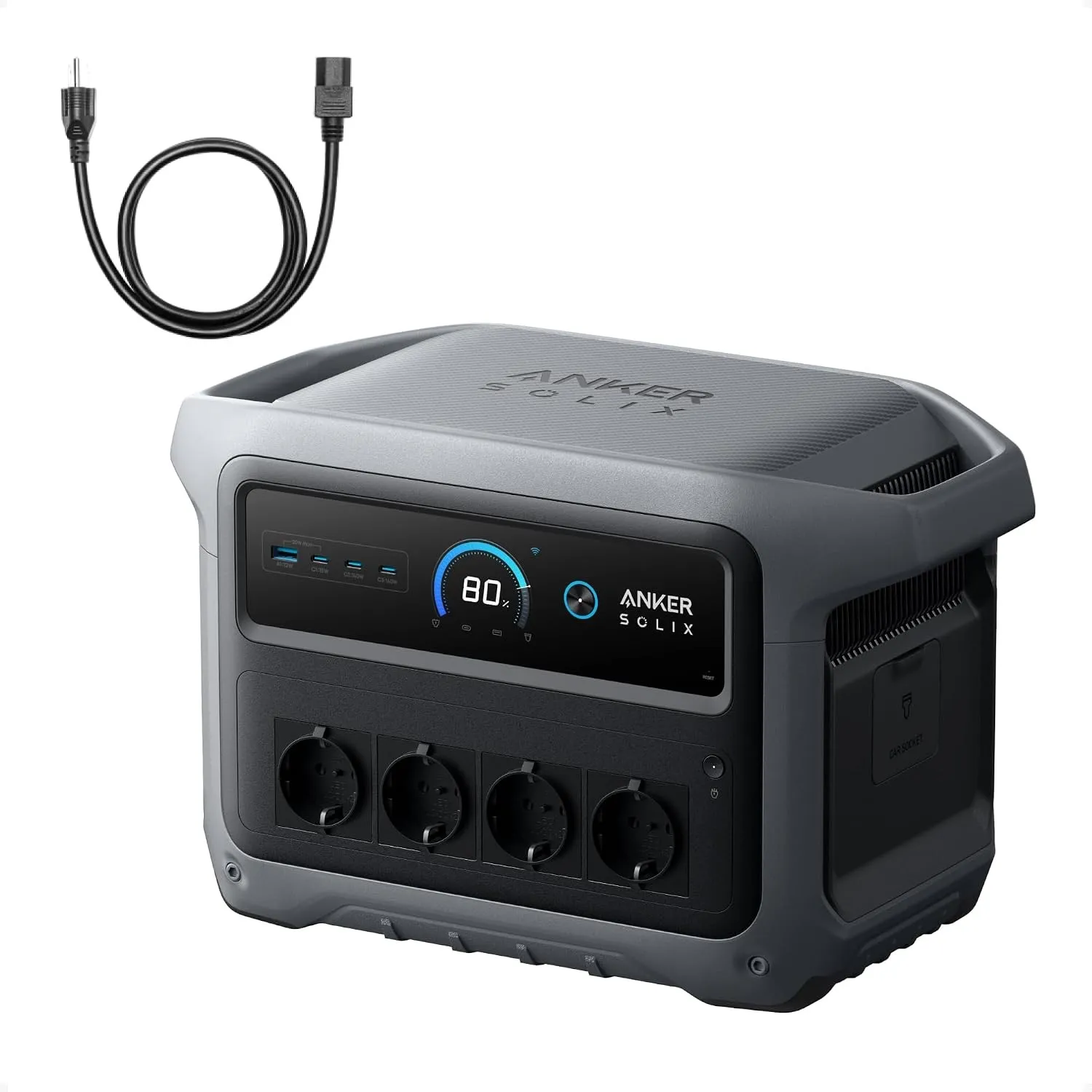 Anker SOLIX C1000 Gen 2 Tragbare Powerstation, 2000W Solargenerator