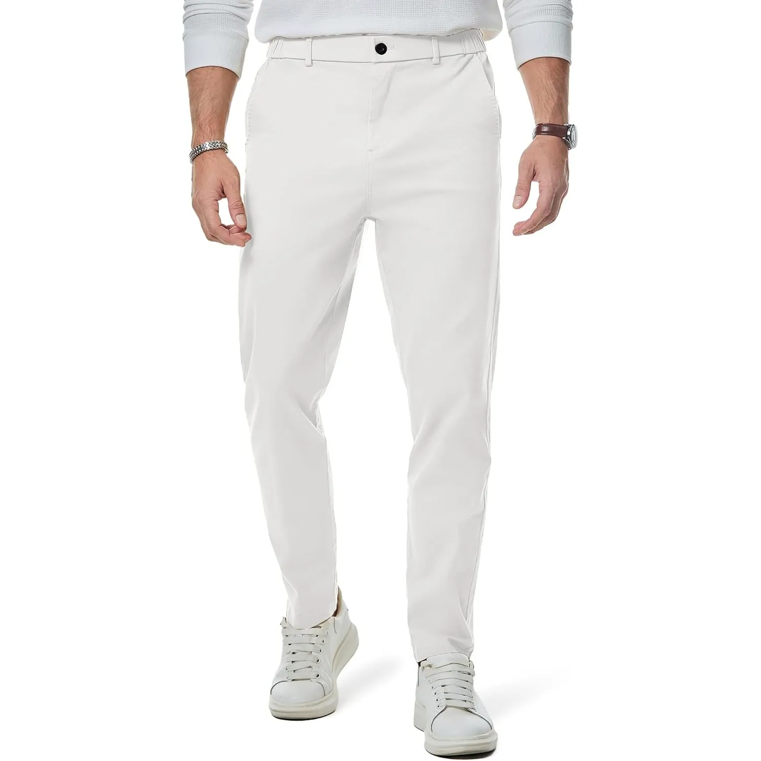 Elegancity Herren Chino Hose Casual Anzughose Stretch Hosen