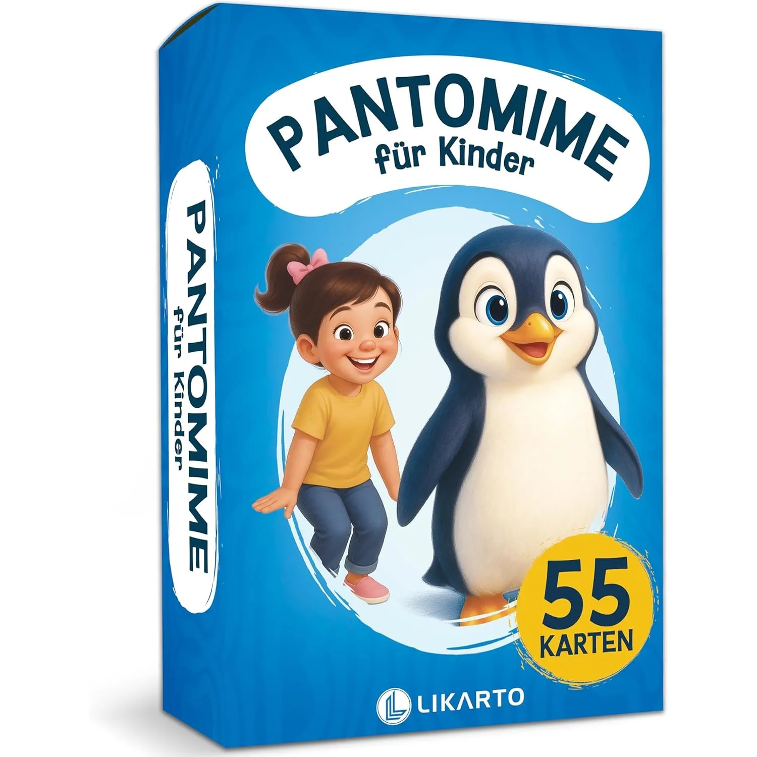 LIKARTO® Pantomime Spiel für Kinder - Lustiges Familienspiel & Ratespiel | Outdoor & Indoor Kinderspiel - Geschenkidee …