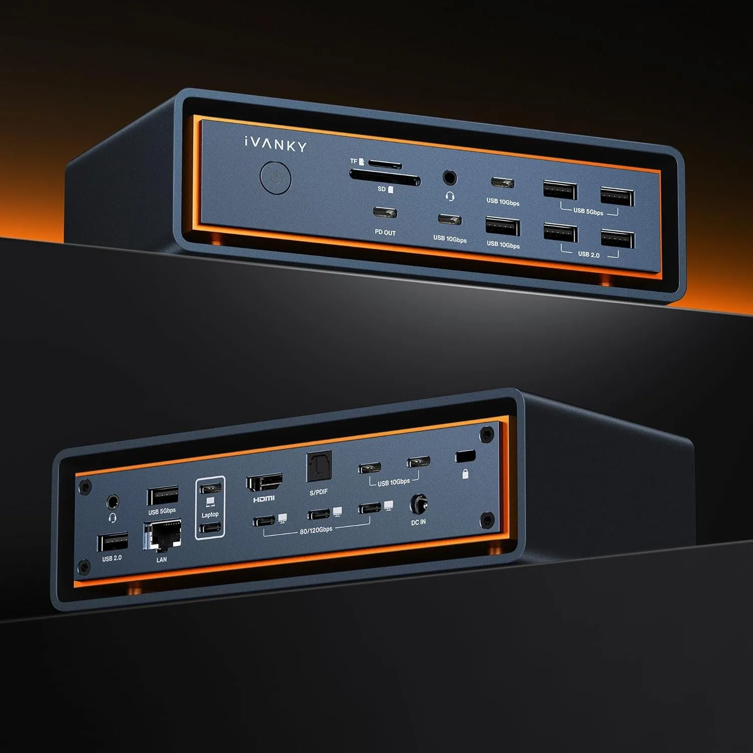 iVANKY FusionDock Max 2 Von Intel Zertifiziert Thunderbolt 5 Dockingstation