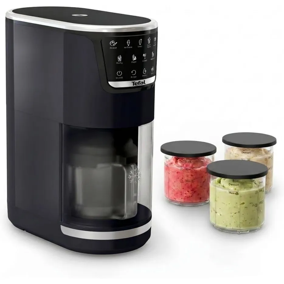 Tefal Dolci Eismaschine – Eiscreme, Gelato, Protein-Eis & Sorbet