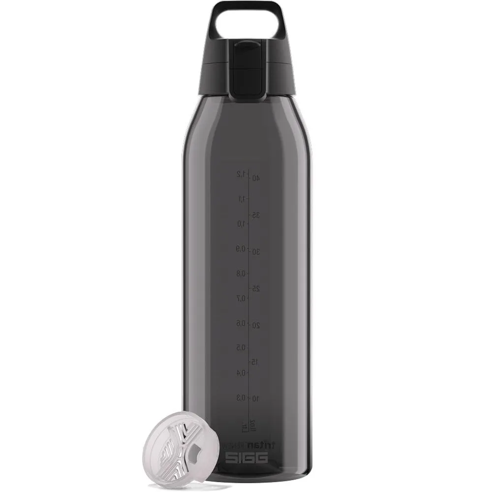 SIGG - Tritan Trinkflasche - Total Color ONE Anthracite - Für Kohlensäurehaltige Getränke Geeignet - Spülmaschinenfest …