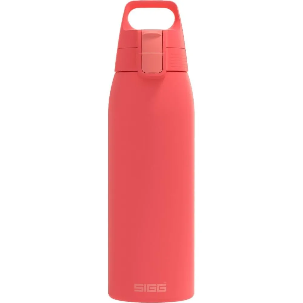 Sigg - Edelstahl Trinkflasche - Shield ONE - Einwandig & Federleicht - Für kohlensäurehaltige Getränke geeignet - Ausla…