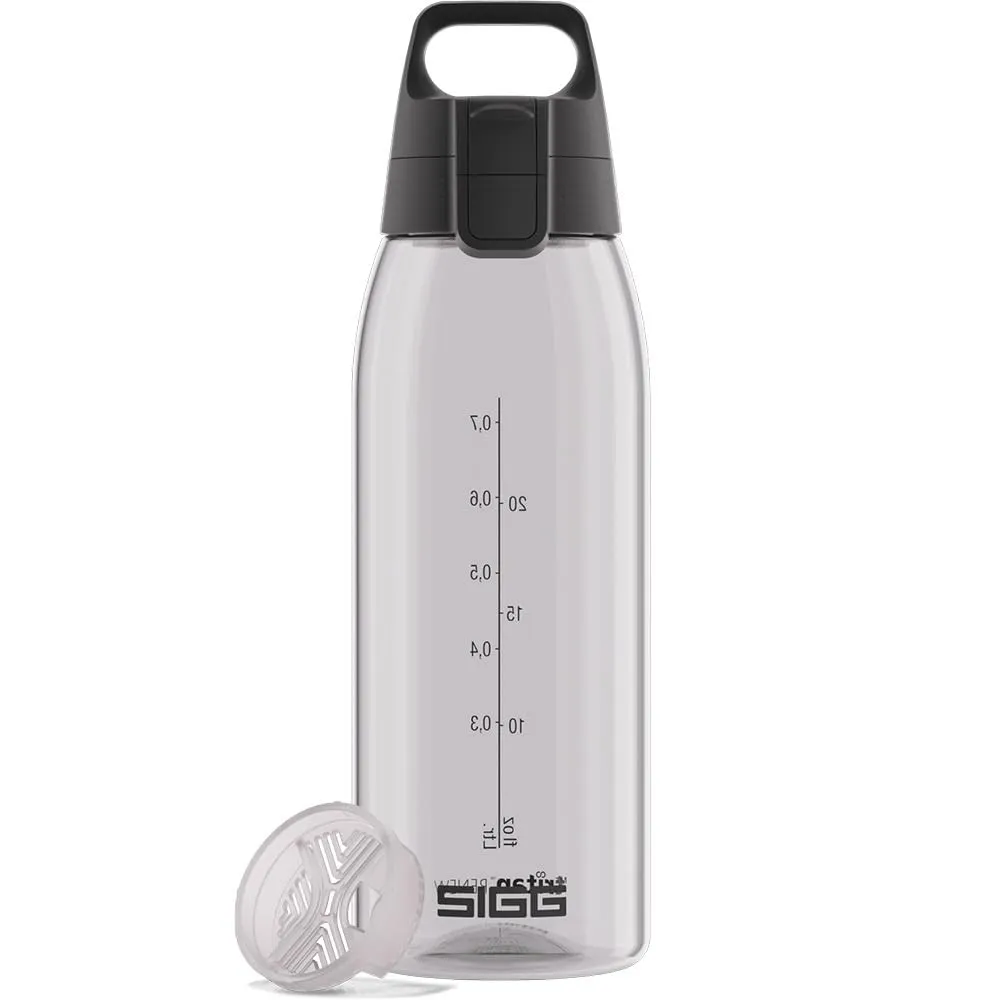 Sigg - Tritan Trinkflasche - Total Color ONE Transparent - Für Kohlensäurehaltige Getränke Geeignet - Spülmaschinenfest…
