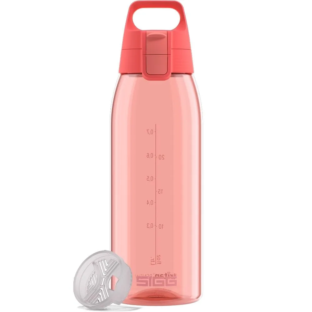 Sigg - Tritan Trinkflasche - Total Color ONE Watermelon - Für Kohlensäurehaltige Getränke Geeignet - Spülmaschinenfest …