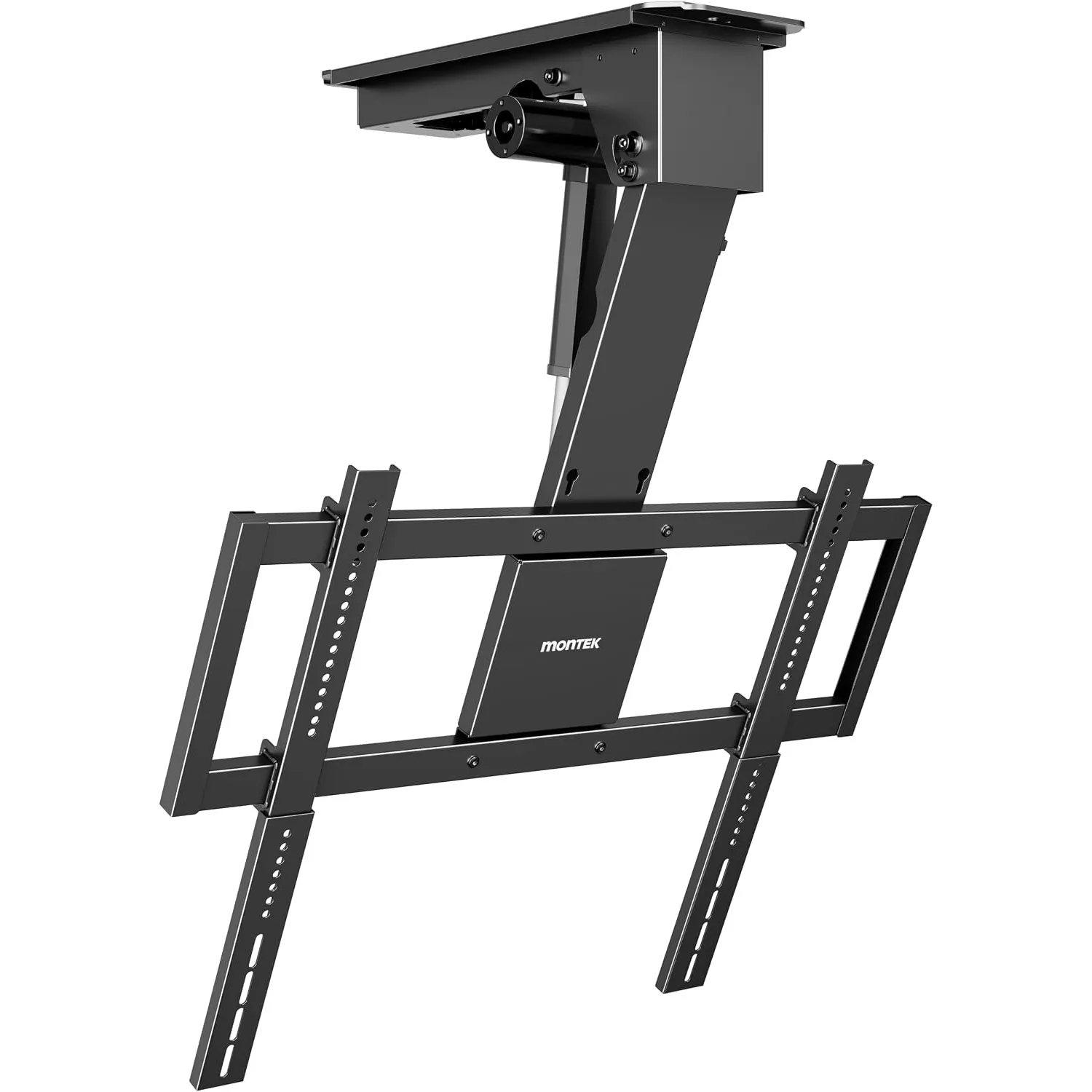 monTEK TV Deckenhalterung Elektrisch für 32-75 Zoll Fernseher bis zu 55kg
