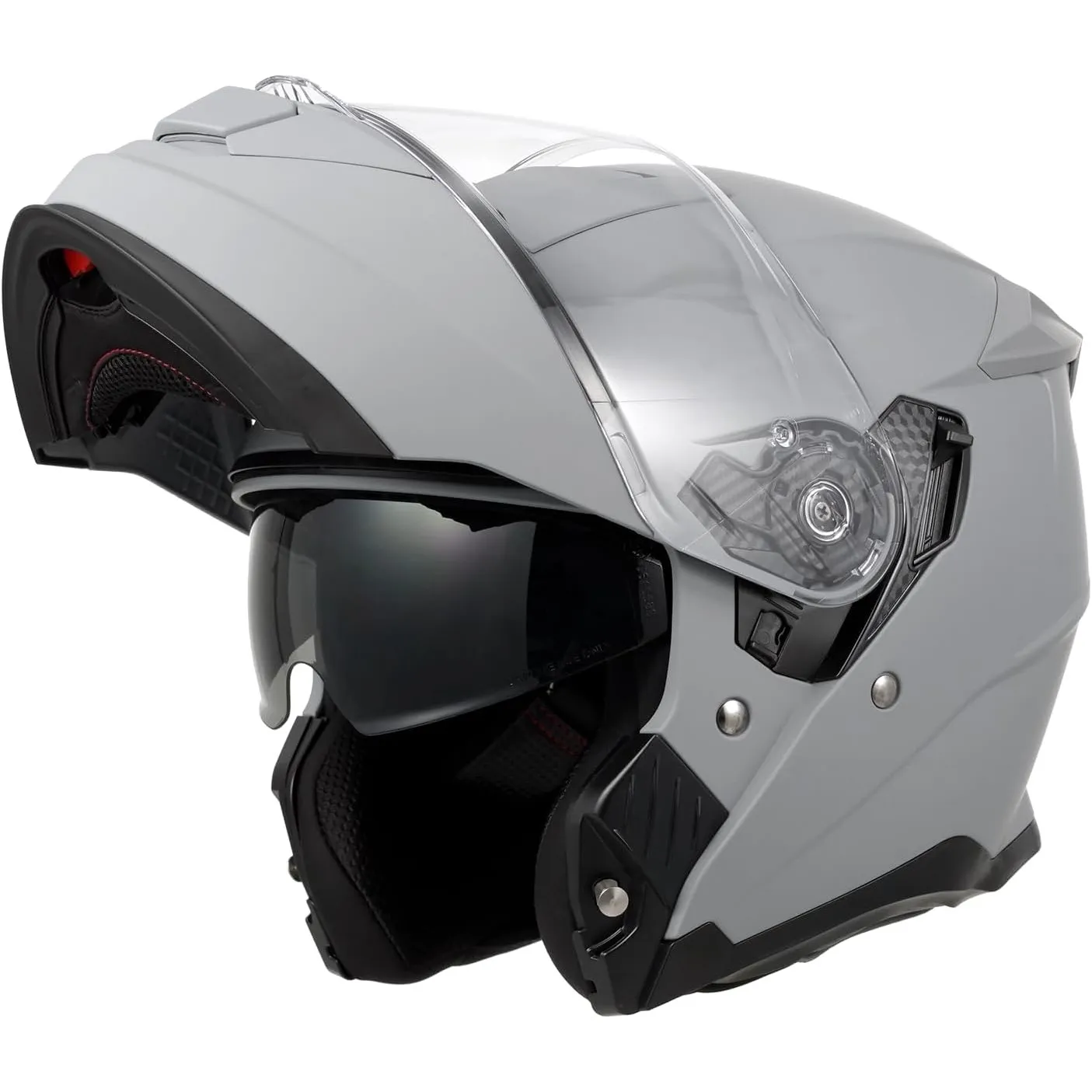 Motorradhelm, Klapphelm mit Doppelvisier,ECE 22.06