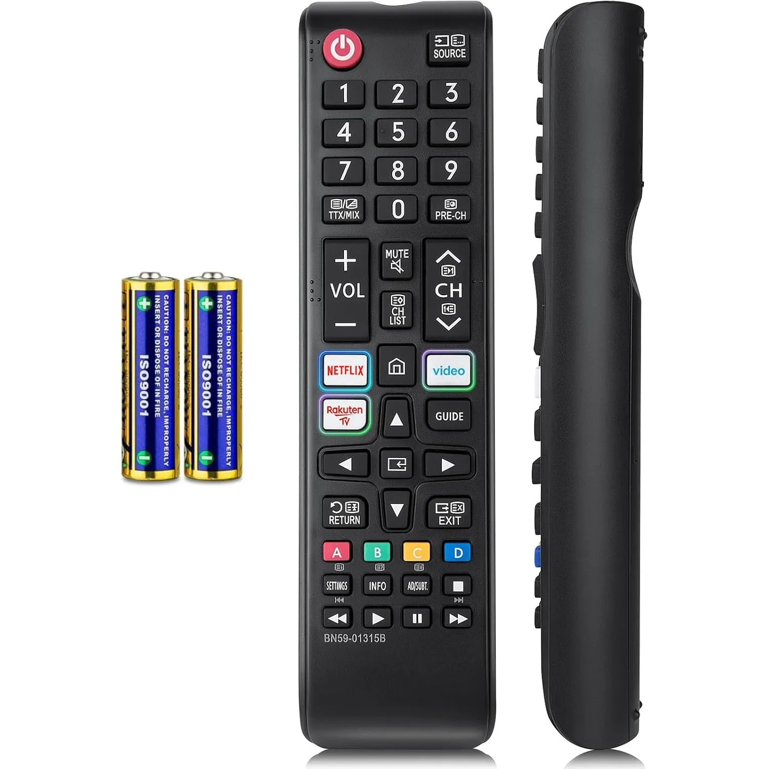 für Samsung-Fernseher-Fernbedienung, UniversalFernbedienung für Samsung-Smart-TV Original, Ersatz für BN59-01315B, Mit …