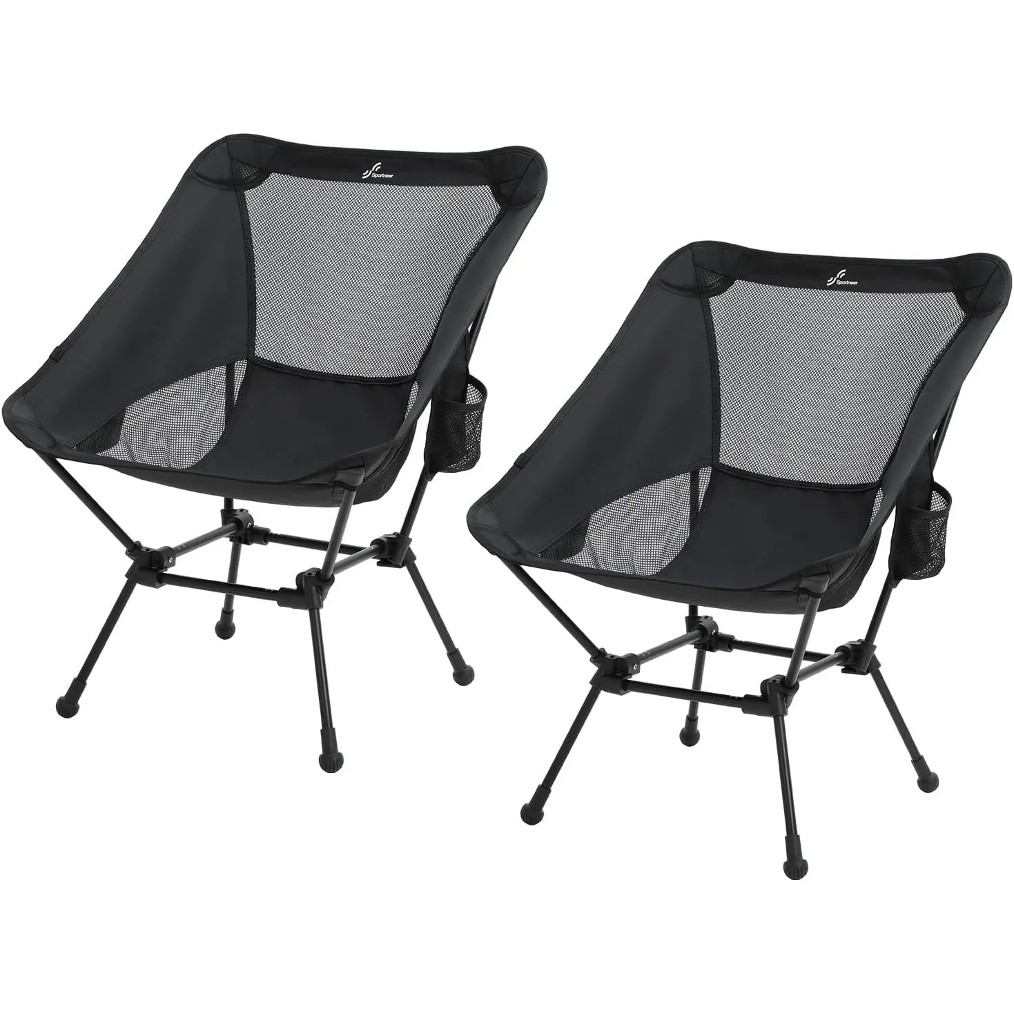 Sportneer Campingstuhl Faltbar Camping Stuhl Tragbarer Campingstühle 150Kg Faltstuhl Ultraleichter Packmaß Kleiner Klap…