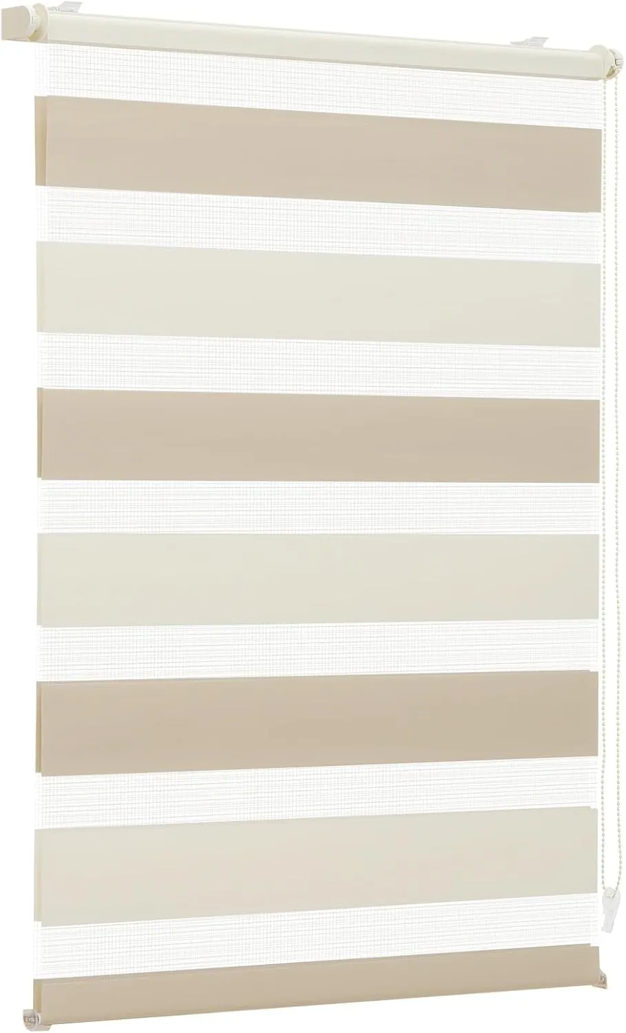 Sekey Klemmfix Double Roller Blind, No Drilling Required, Two-Tone Double Roller Blind, 70 cm Wide, Duo Roller Blind, S…